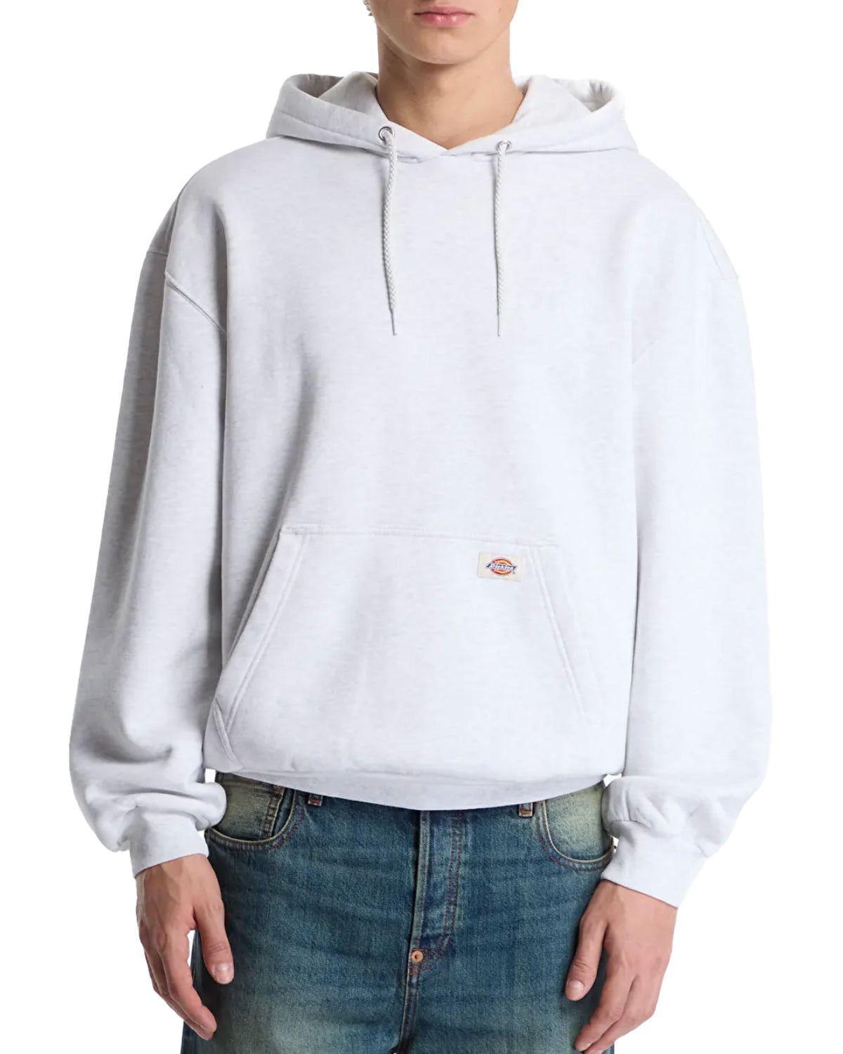 Felpa Uomo Dickies Clewiston Hoodie Grigio