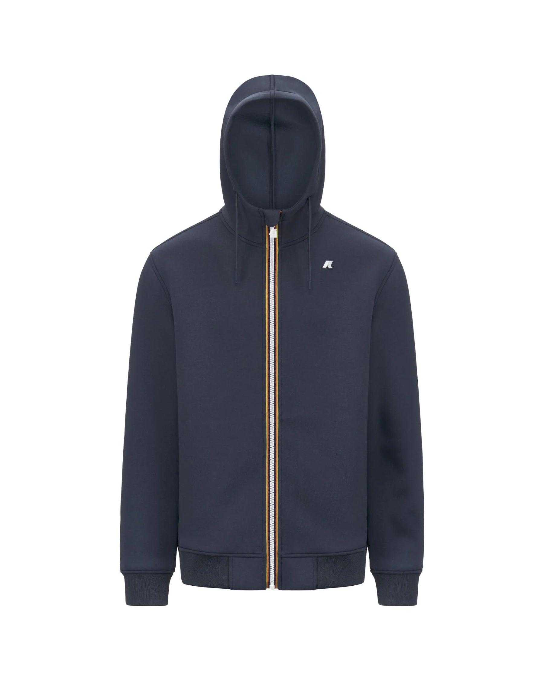 Man's Hoodie K-Way Rainer Spacer Light Blue