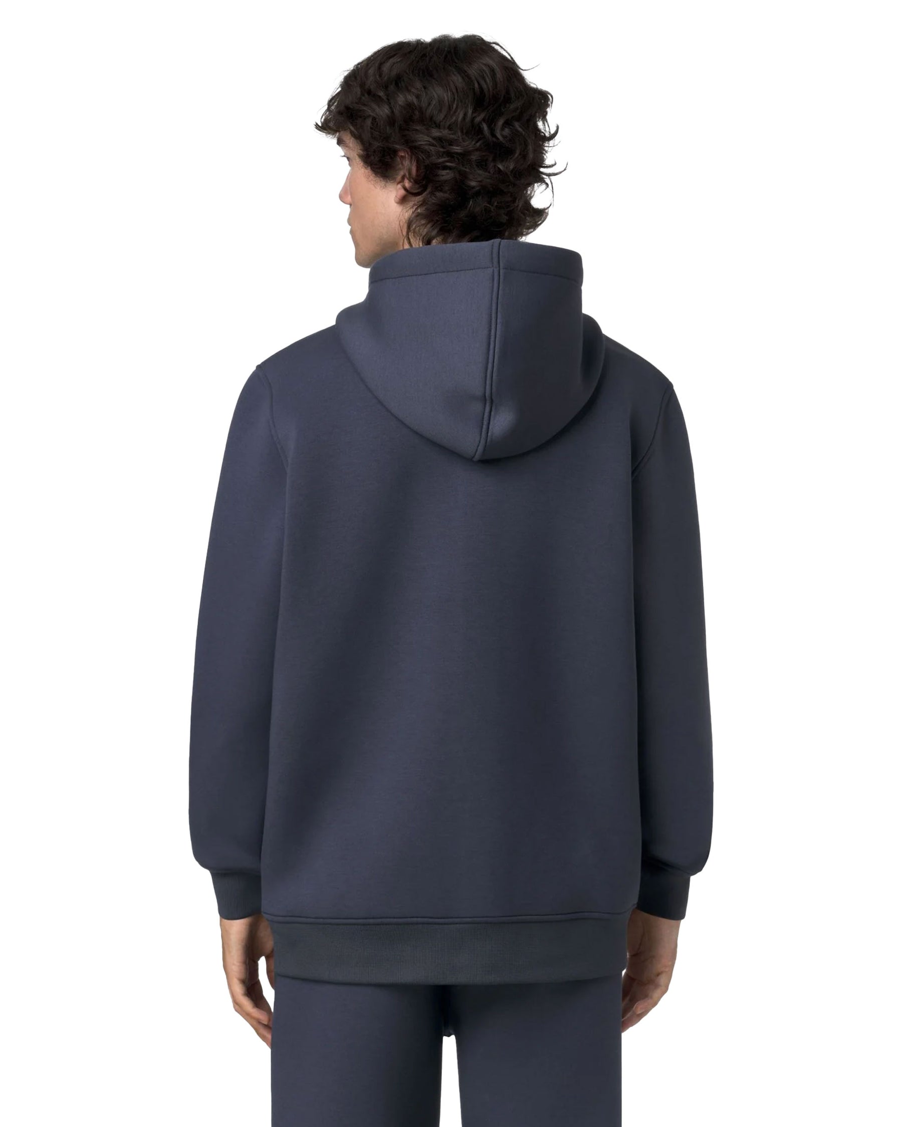 Man's Hoodie K-Way Rainer Spacer Light Blue