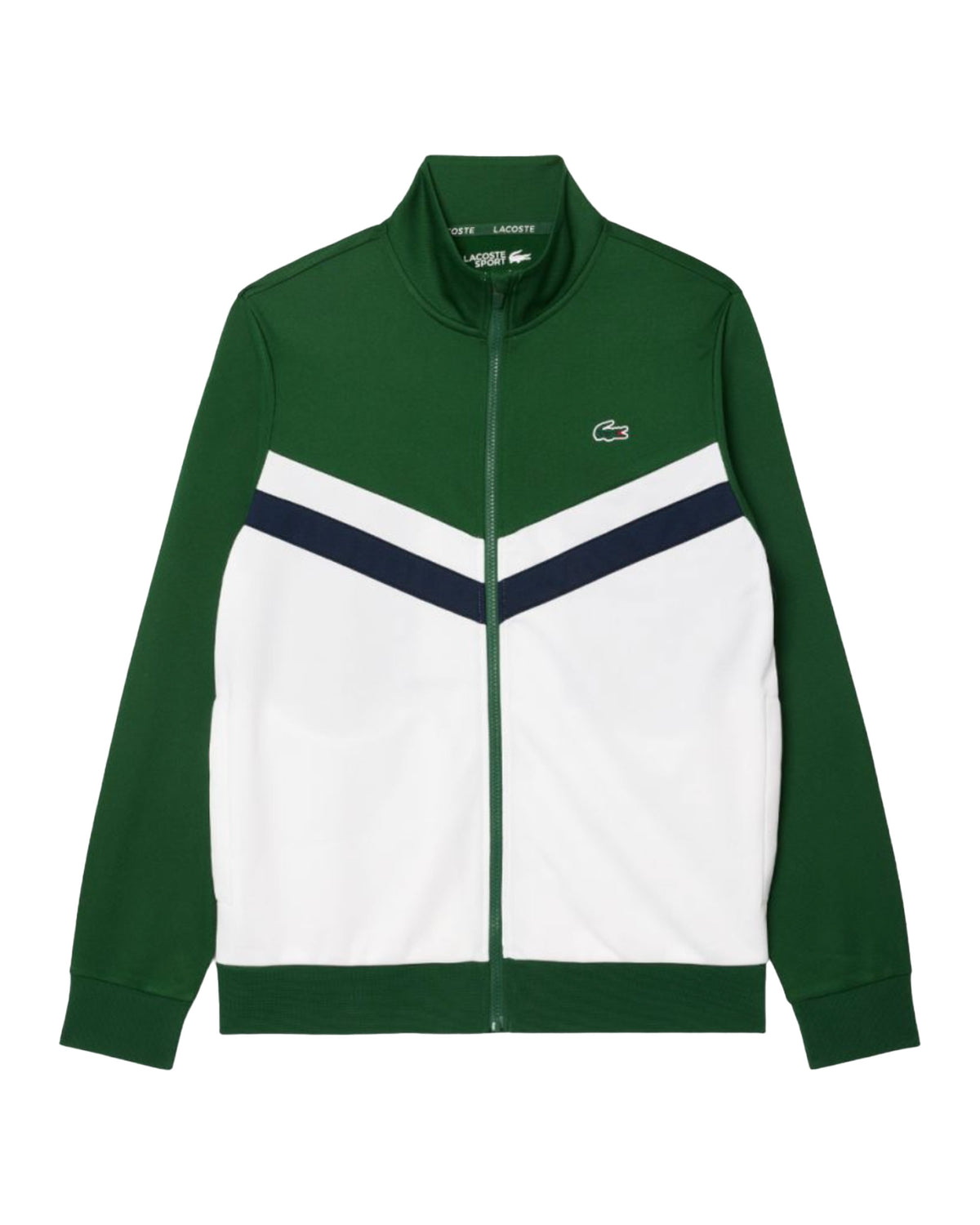 Felpa Uomo Lacoste Tennis Acetata Verde
