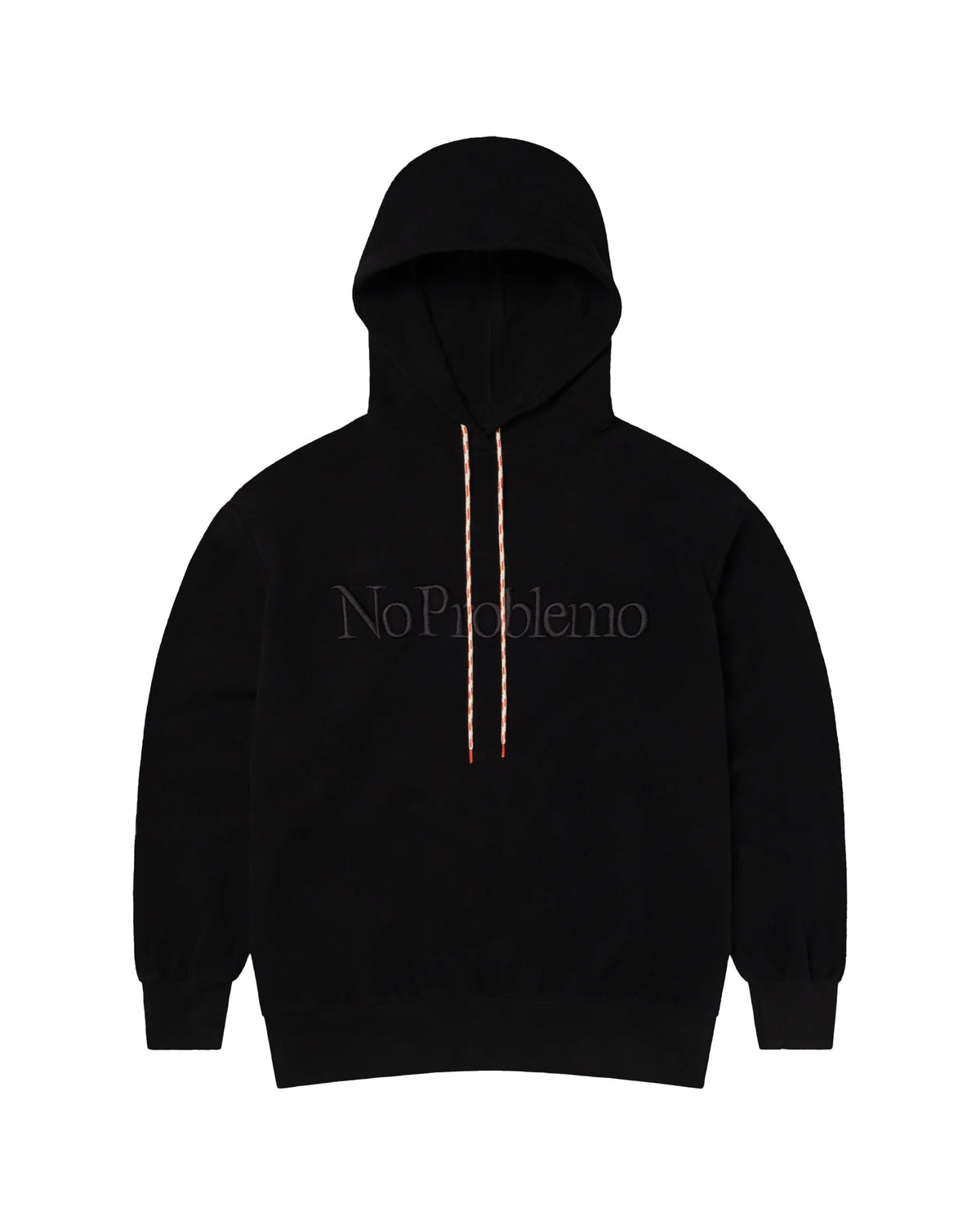No Problemo Reverse Fleece Hoodie Black