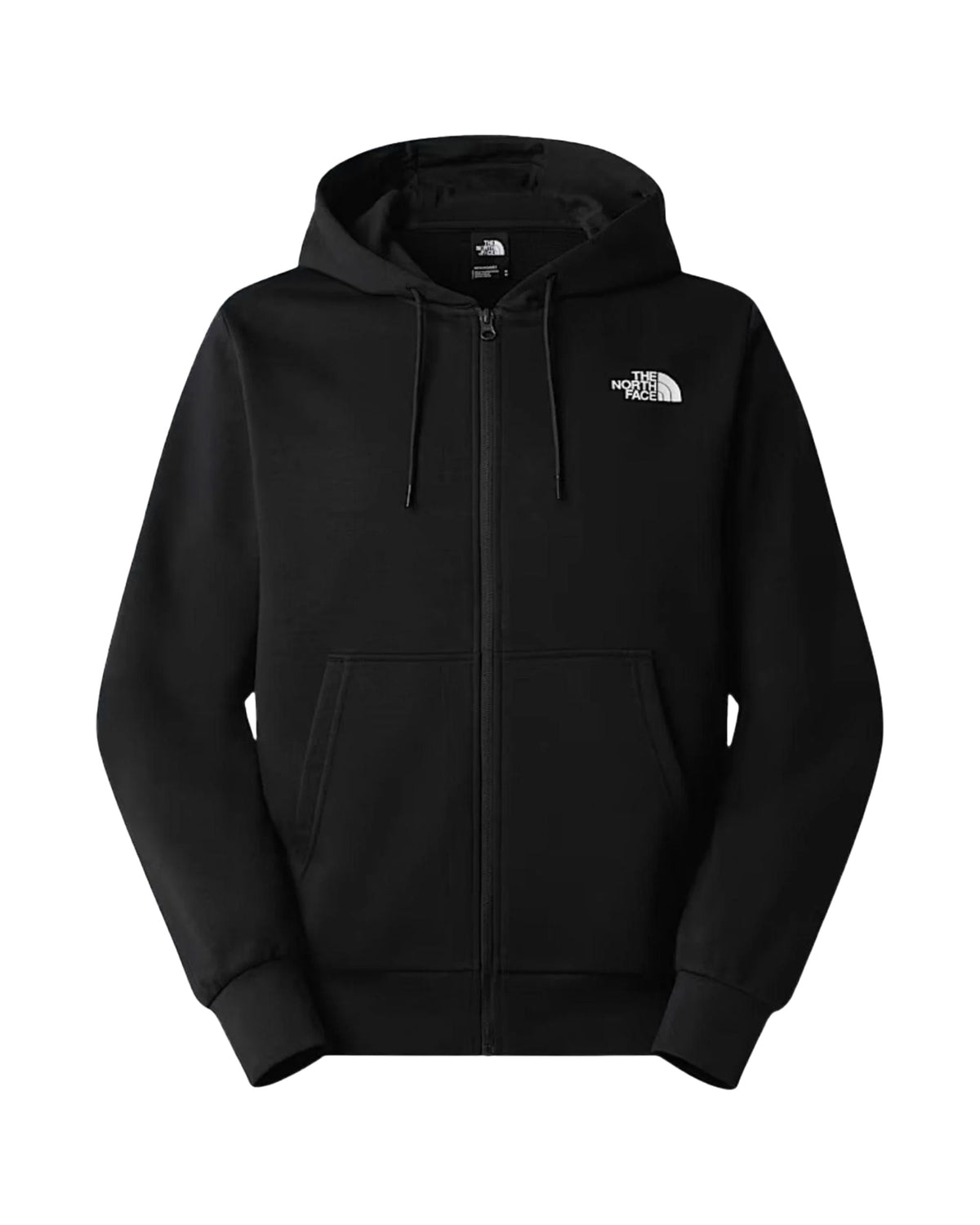 Felpa Uomo The North Face Full Zip Simple Dome Nero