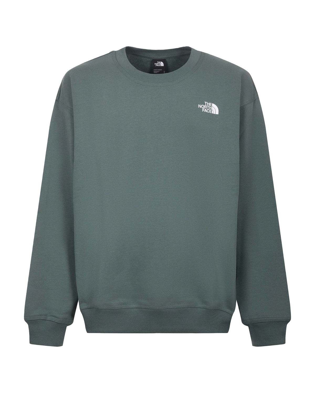 Felpa Uomo The North Face Nse Oversized Crew Duck Green