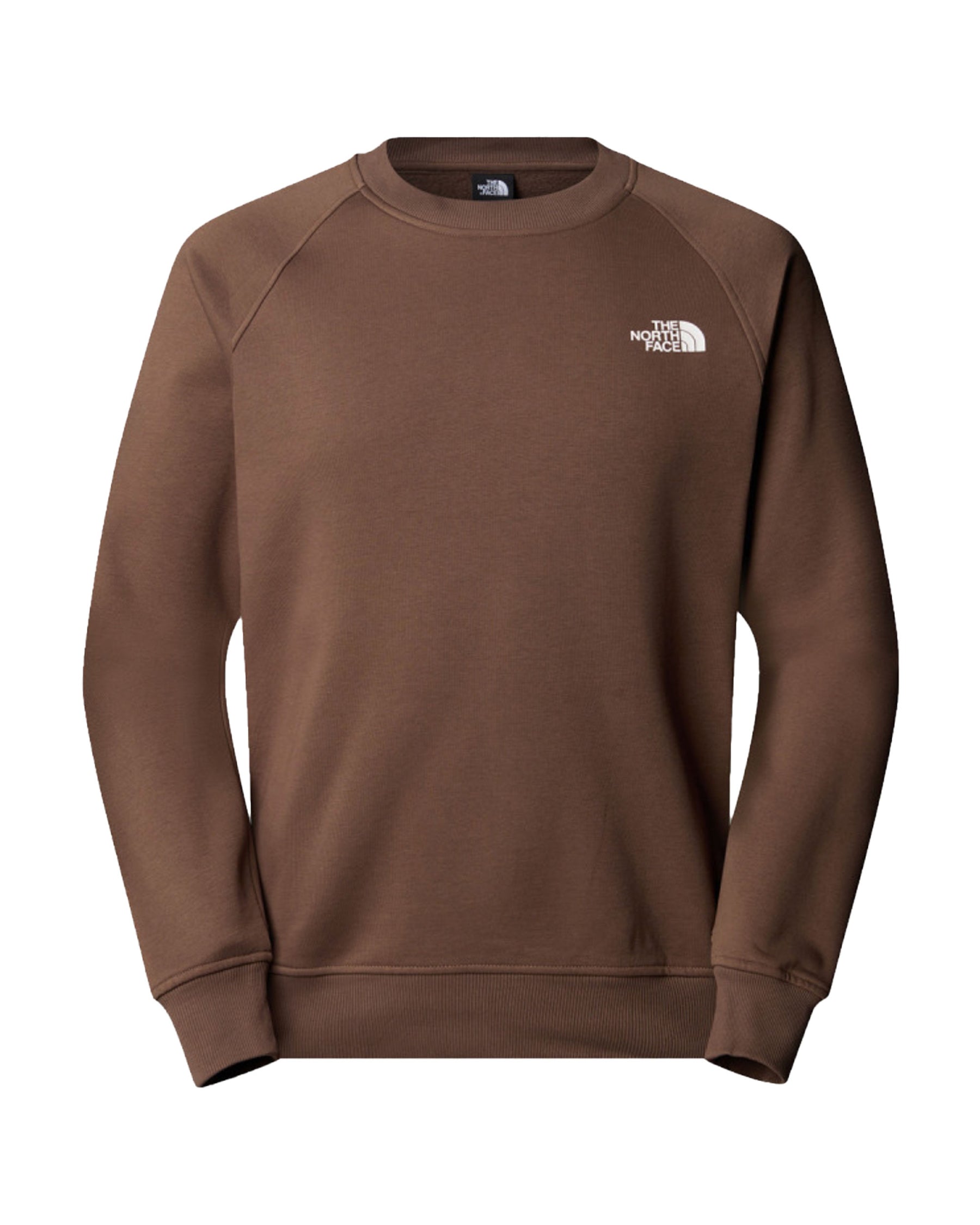 Felpa Uomo The North Face Raglan Redbox Crew Smokey Brown