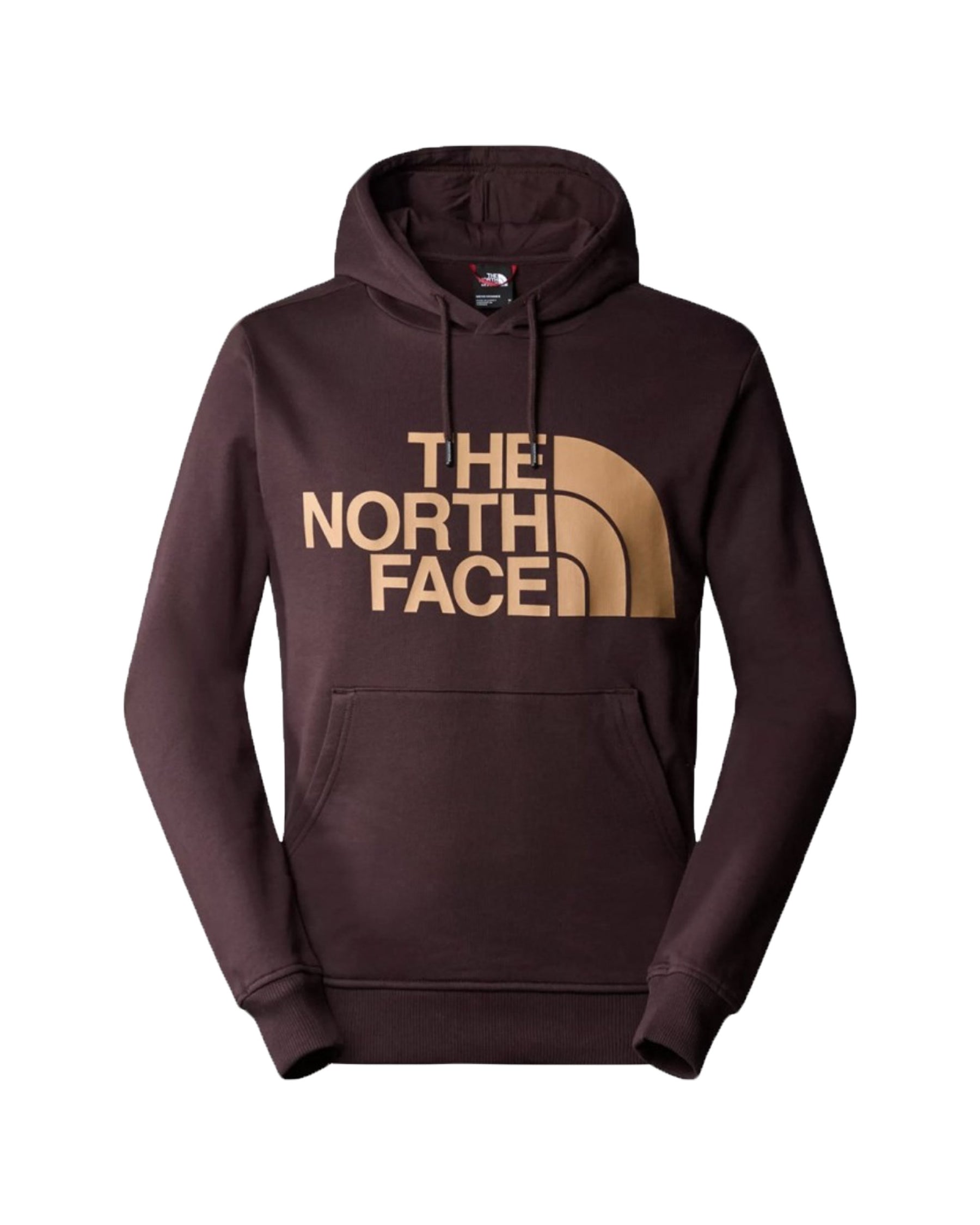 Felpa Uomo The North Face Standard Hoodie Coal Brown