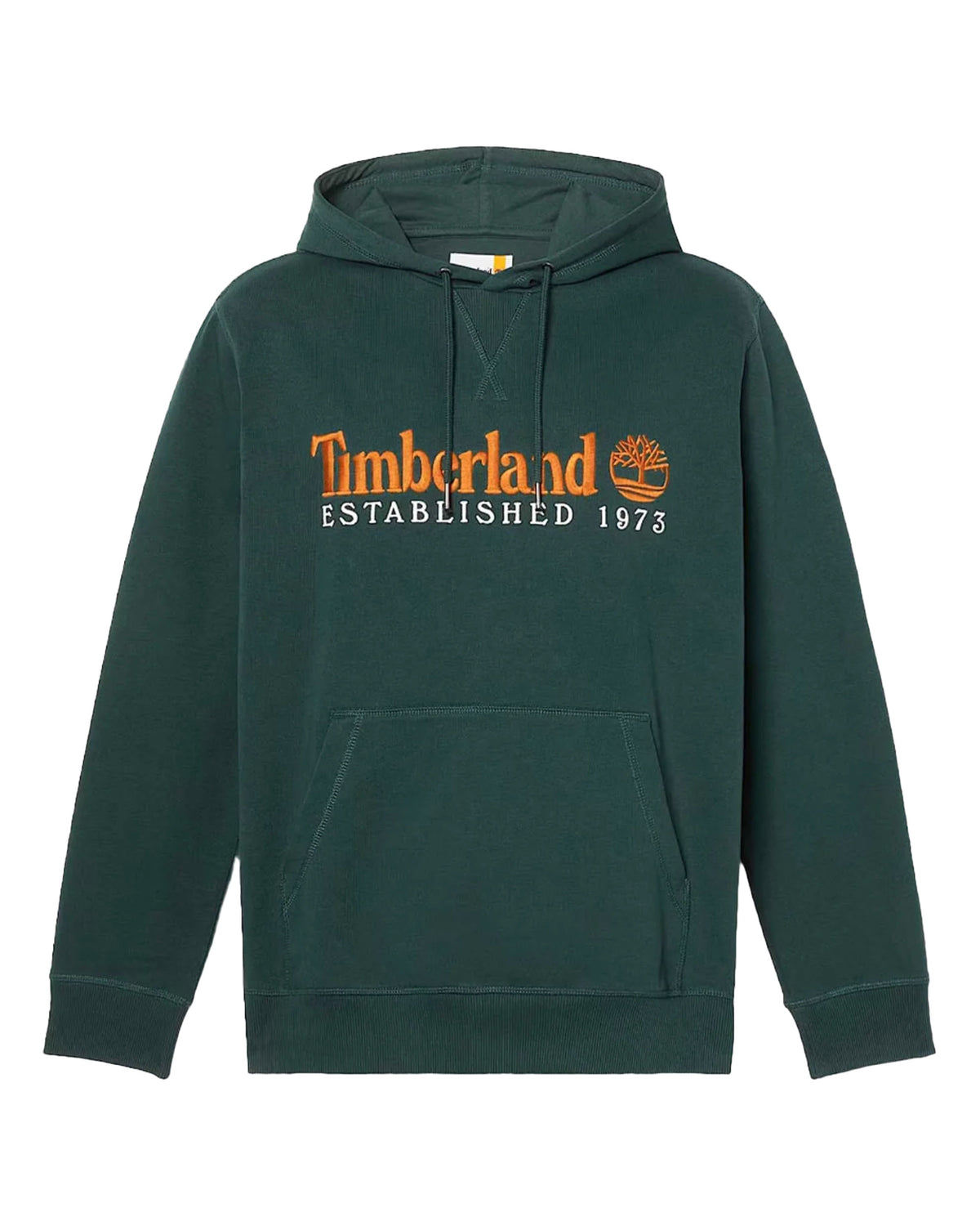 Felpa Uomo Timberland Established 1973 Logo Green Gables