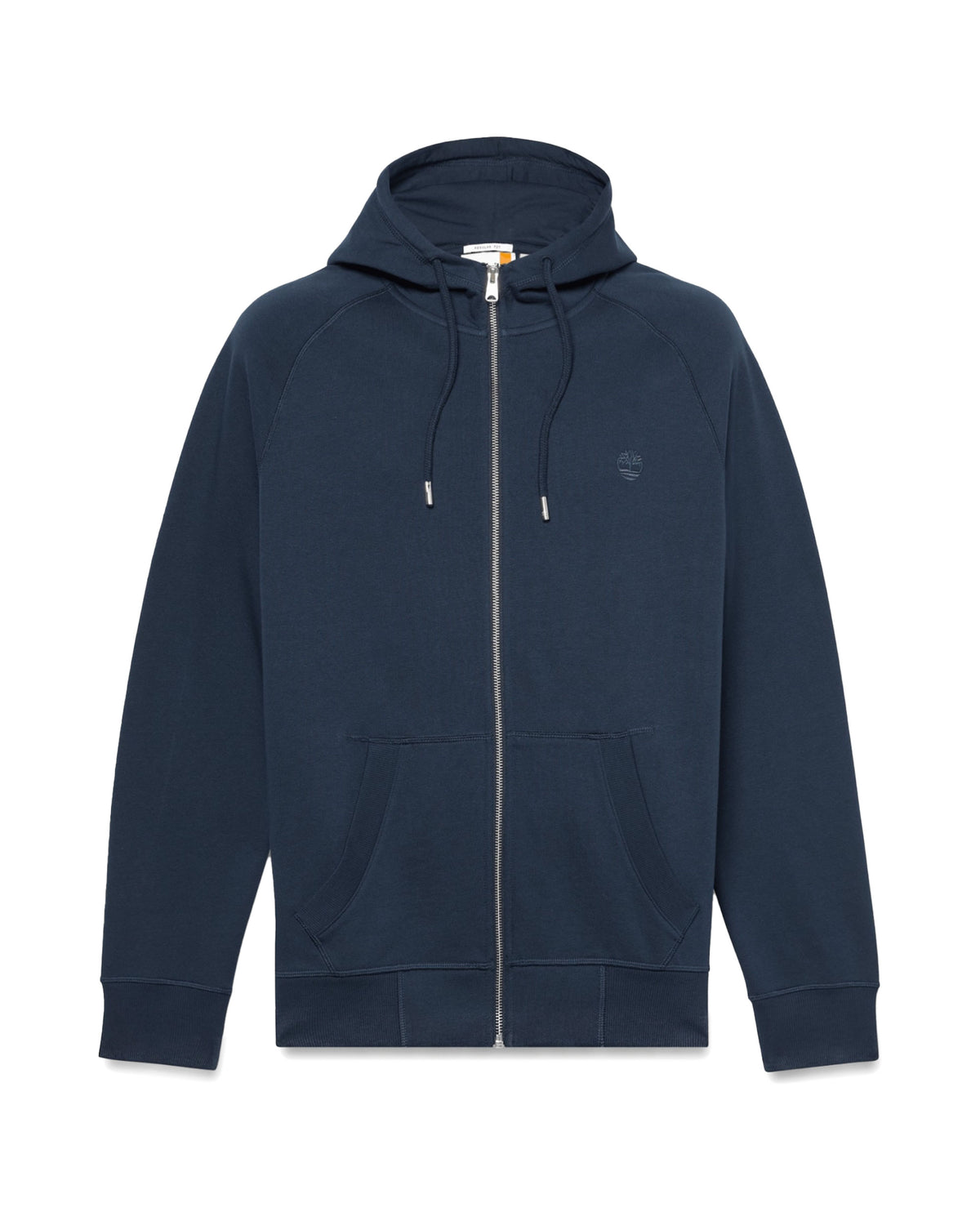 Man's Timberland Exeter River Brushed Back Full Zip Hoodie Dark Sapphire Blue