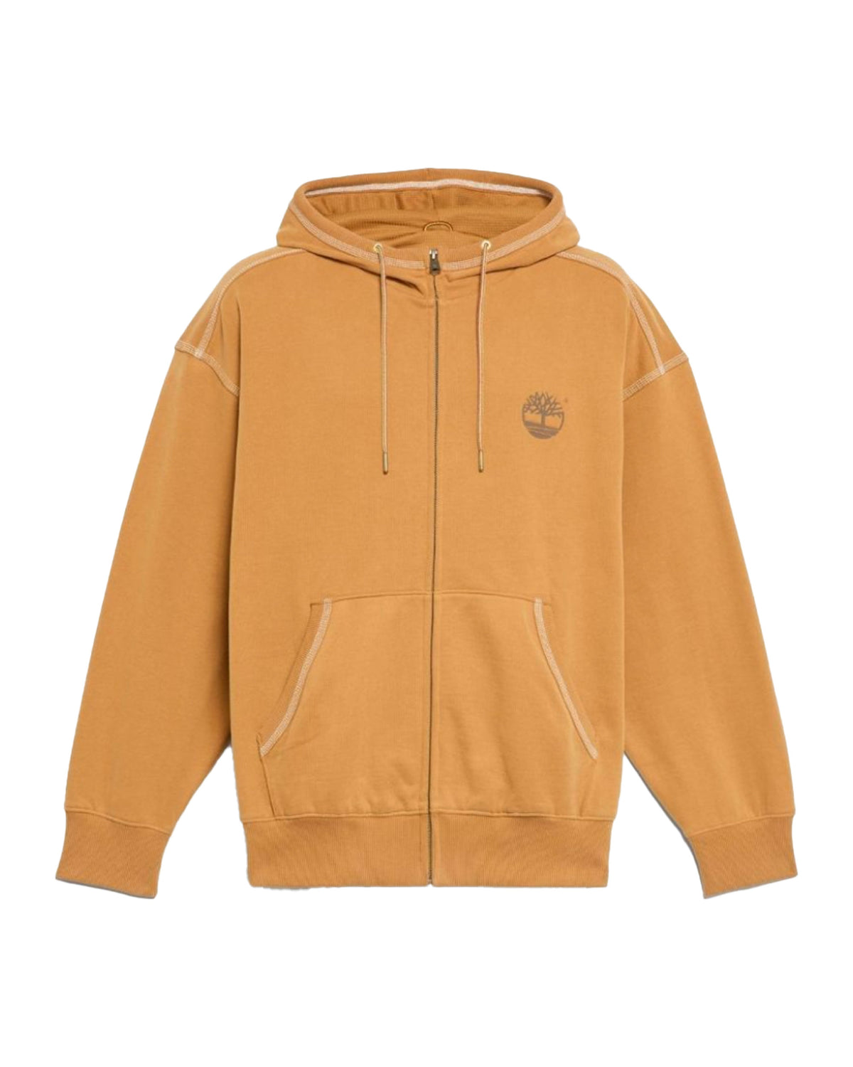 Felpa Uomo Timberland Full Zip Sweatshirt Wheat Boot
