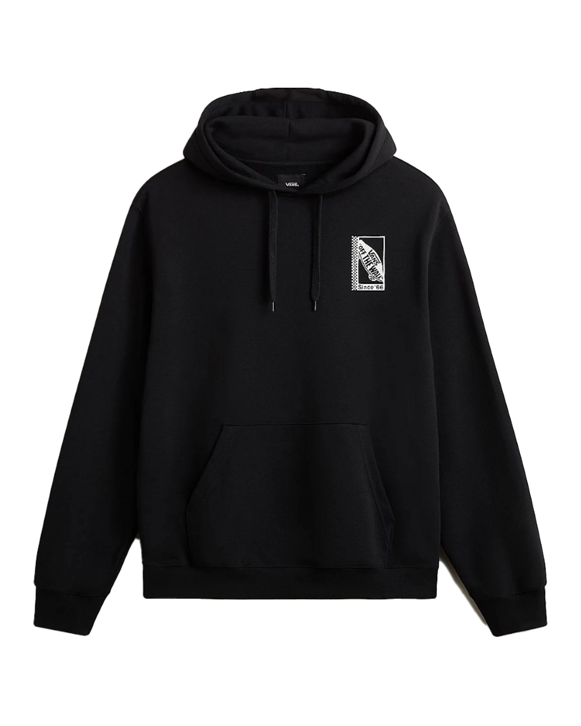 Felpa Uomo Vans Elevated Double Knit Blousant Hoodie Black