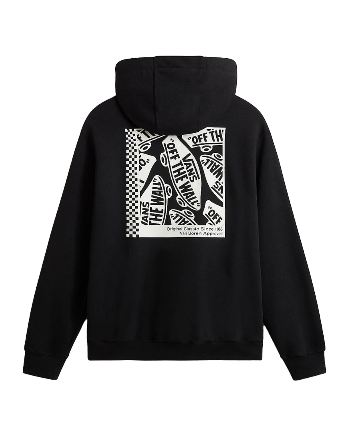 Felpa Donna Vans Elevated Double Knit Blousant Hoodie Black