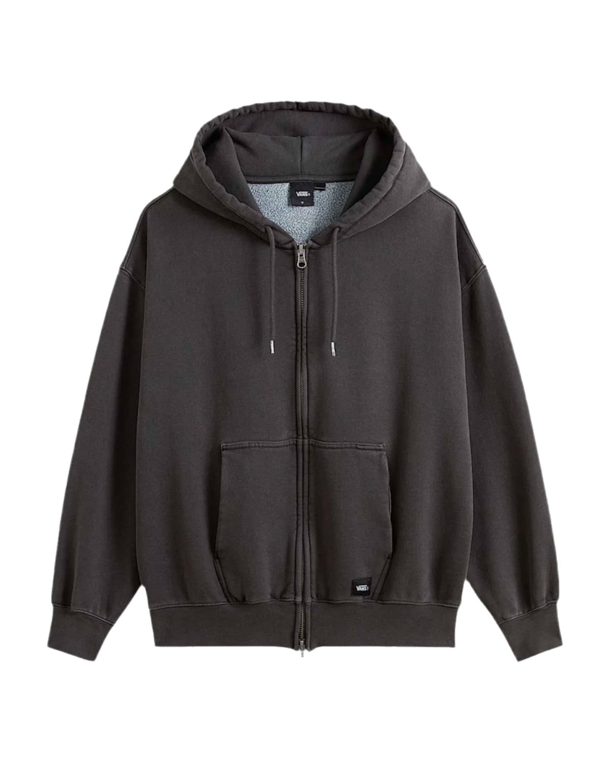Felpa Uomo Vans LX Zip Hoodie Faded Black