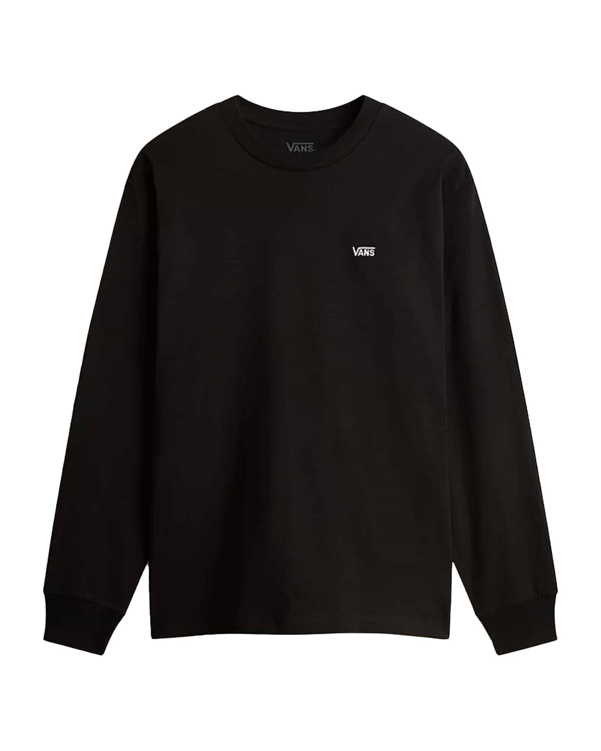 T-Shirt Uomo Vans Left Chest II Loose Ls Black