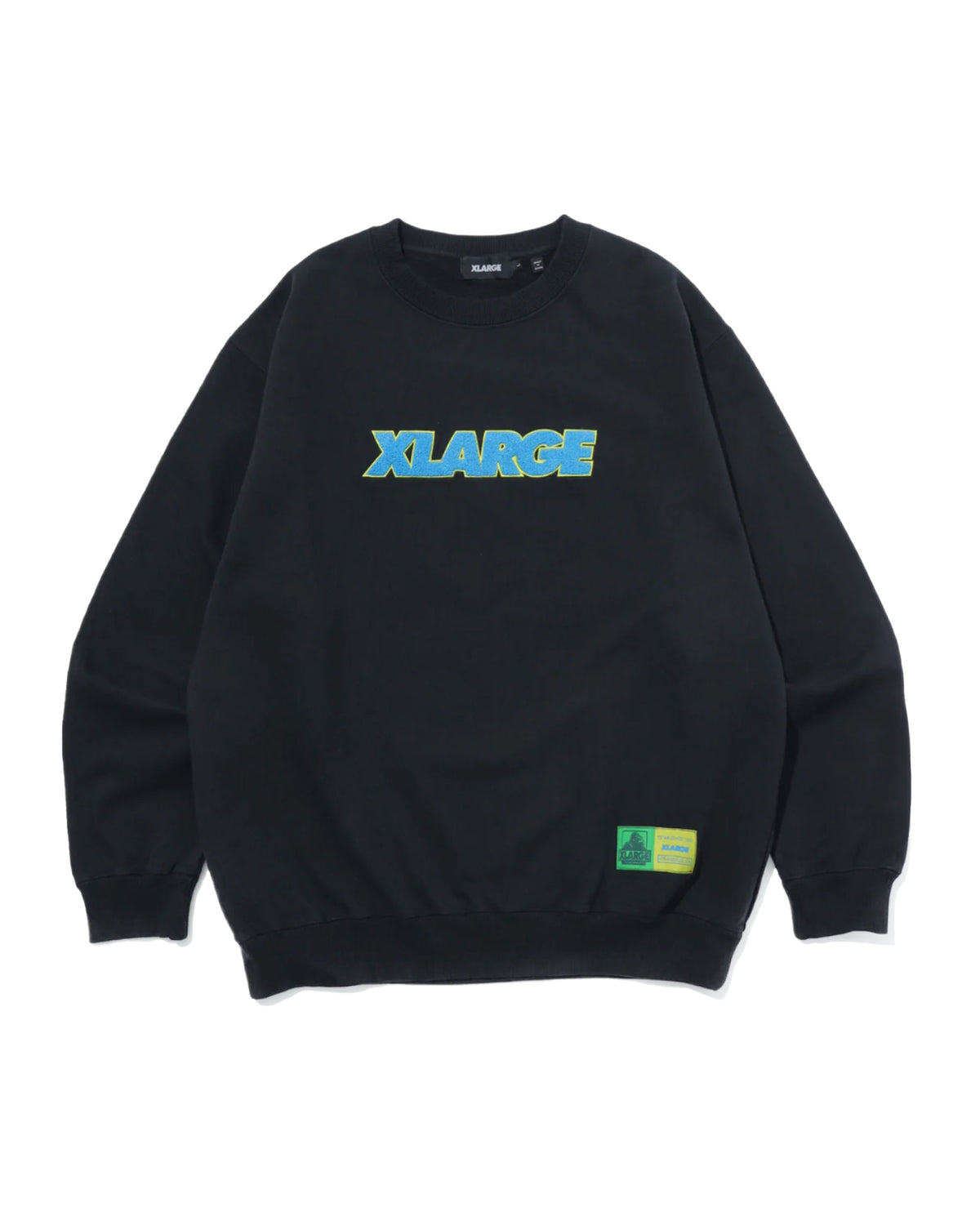 Felpa Uomo X-Large Standard Logo Crewneck Black