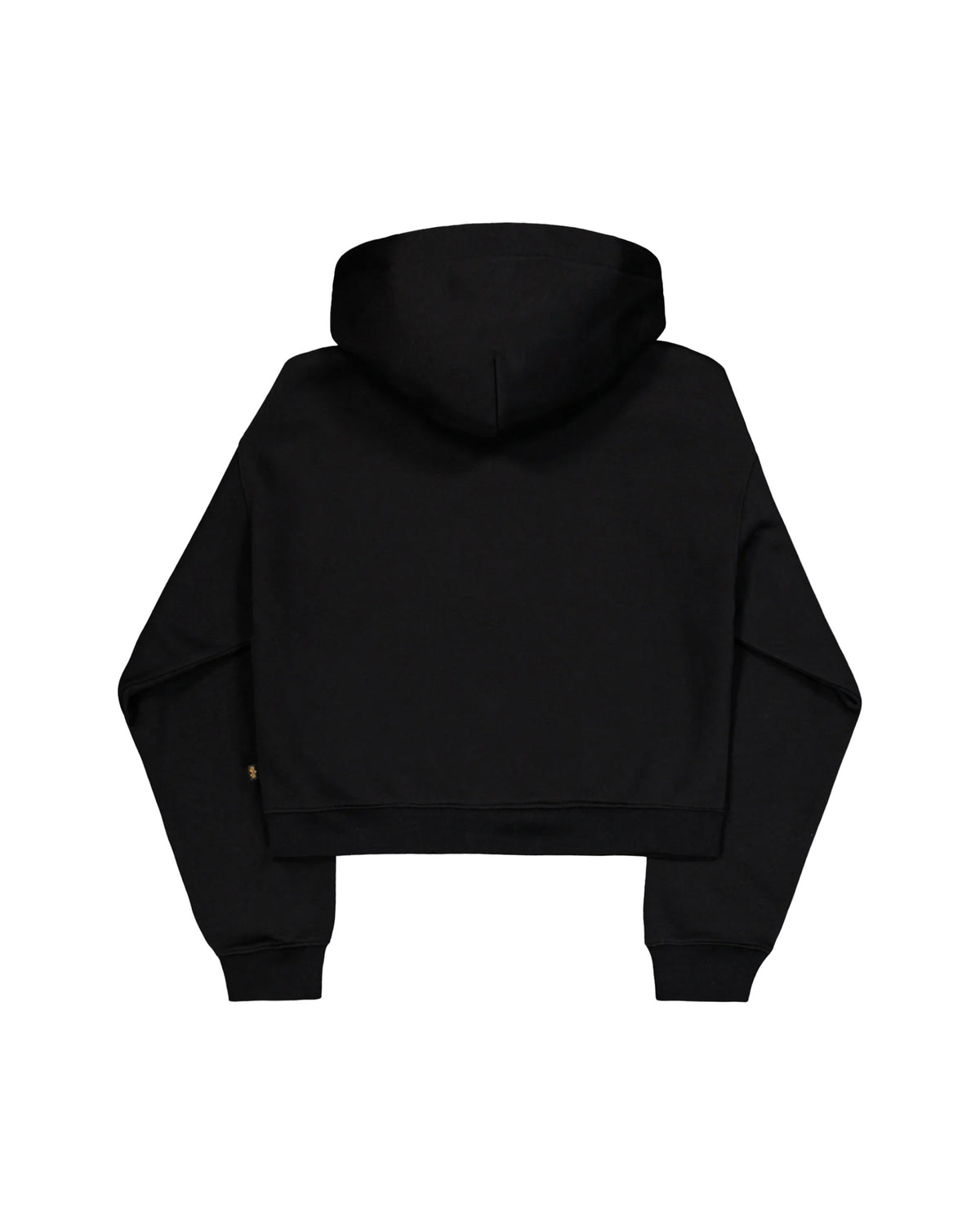Felpe Donna Alpha Industries Rhinestone World Logo Hoodie W Nero