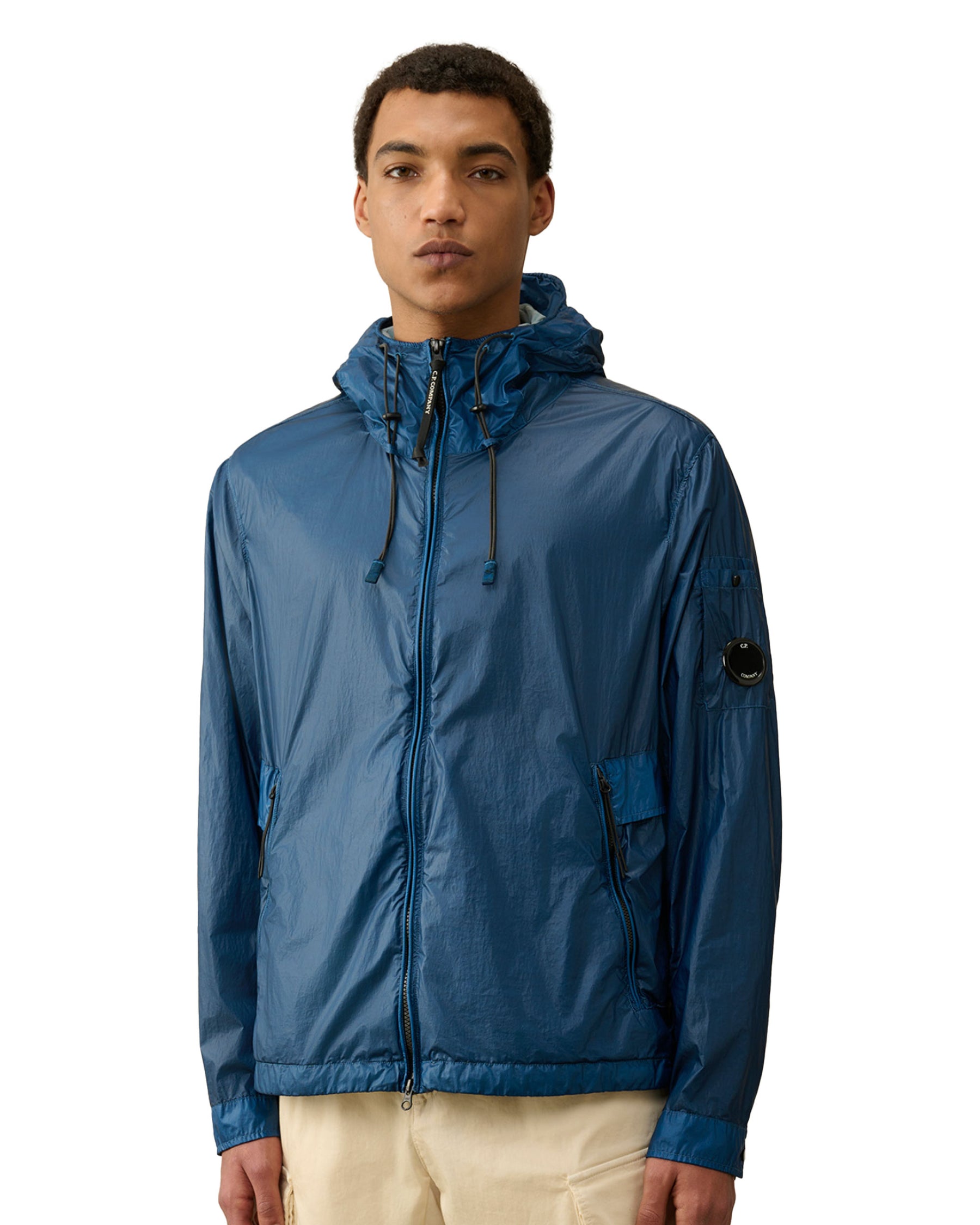 Giacca CP Company CS II Hooded Jacket Ink Blue