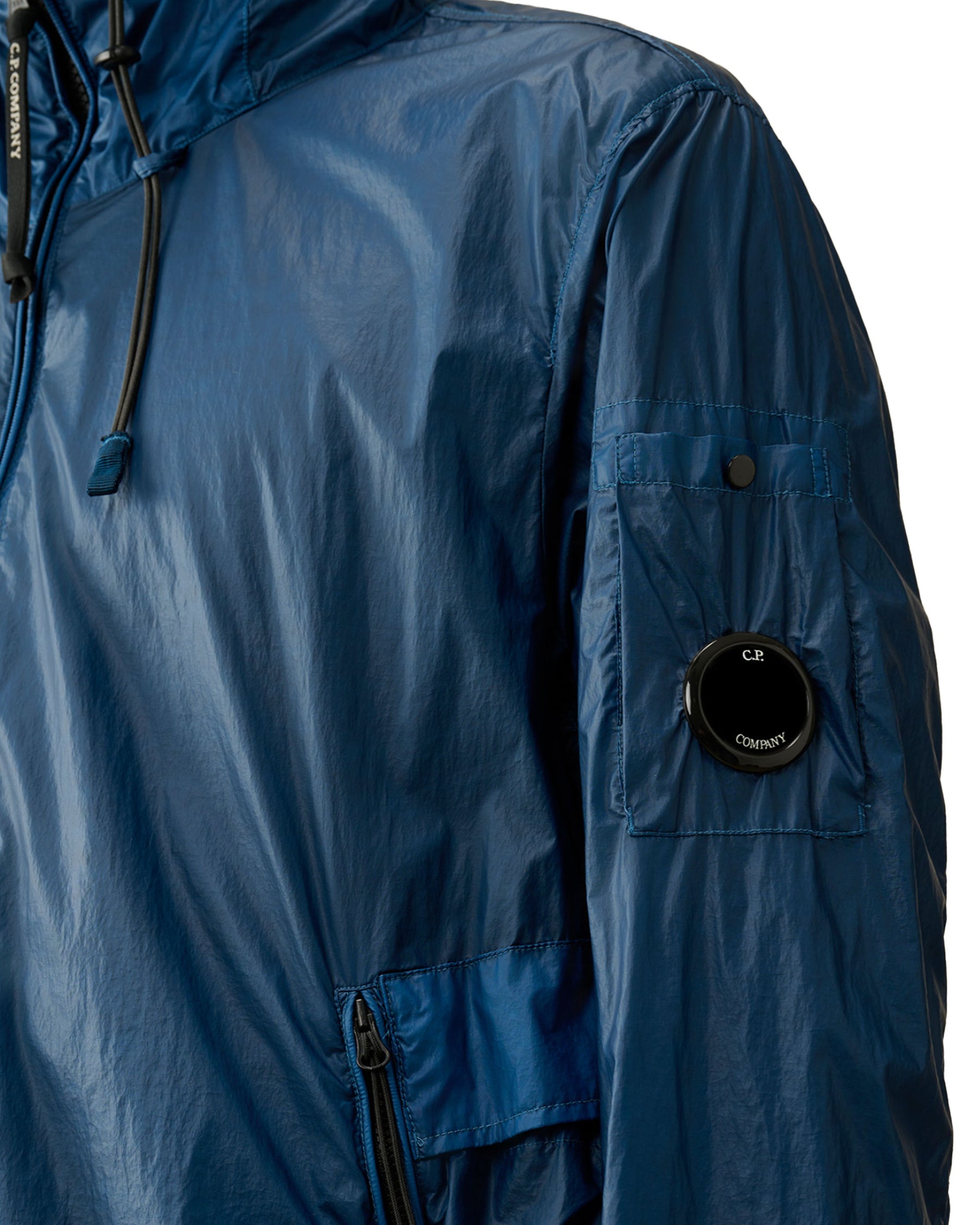 CP Company CS II Hooded Jacket Ink Blue