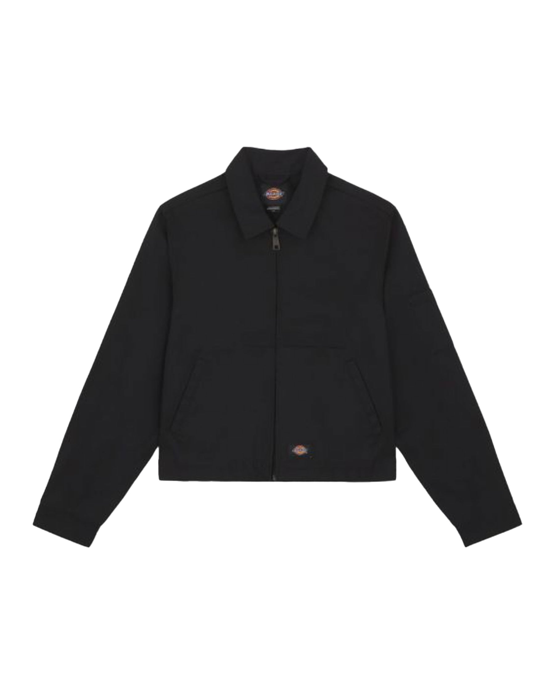 Woman Jackets Dickies Unlined Cropped Eisenhower Black