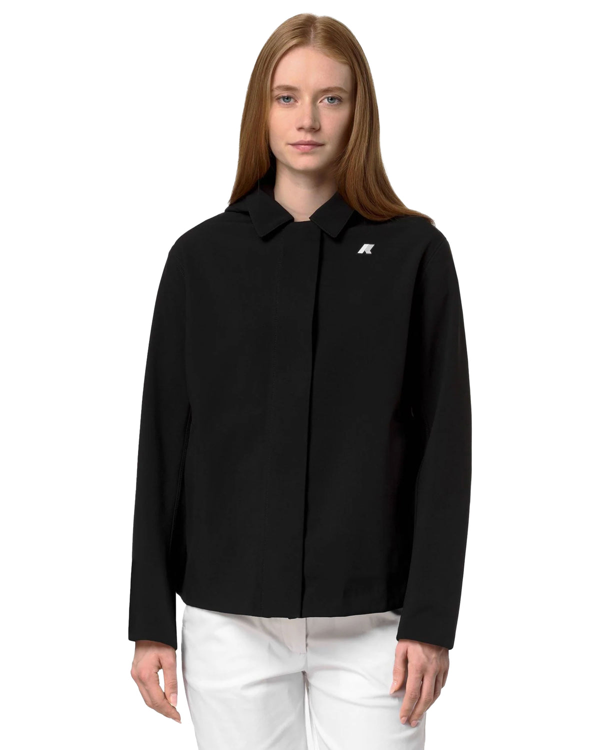 Giacca Donna K-Way Bleizou Bonded Nero