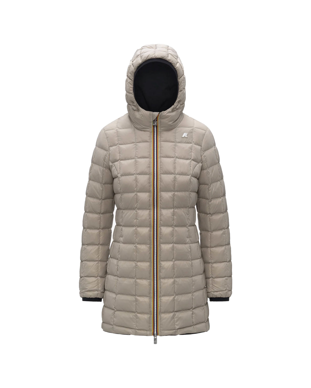 Giacca Donna K-Way Denise ST Thermo Double Nero Beige
