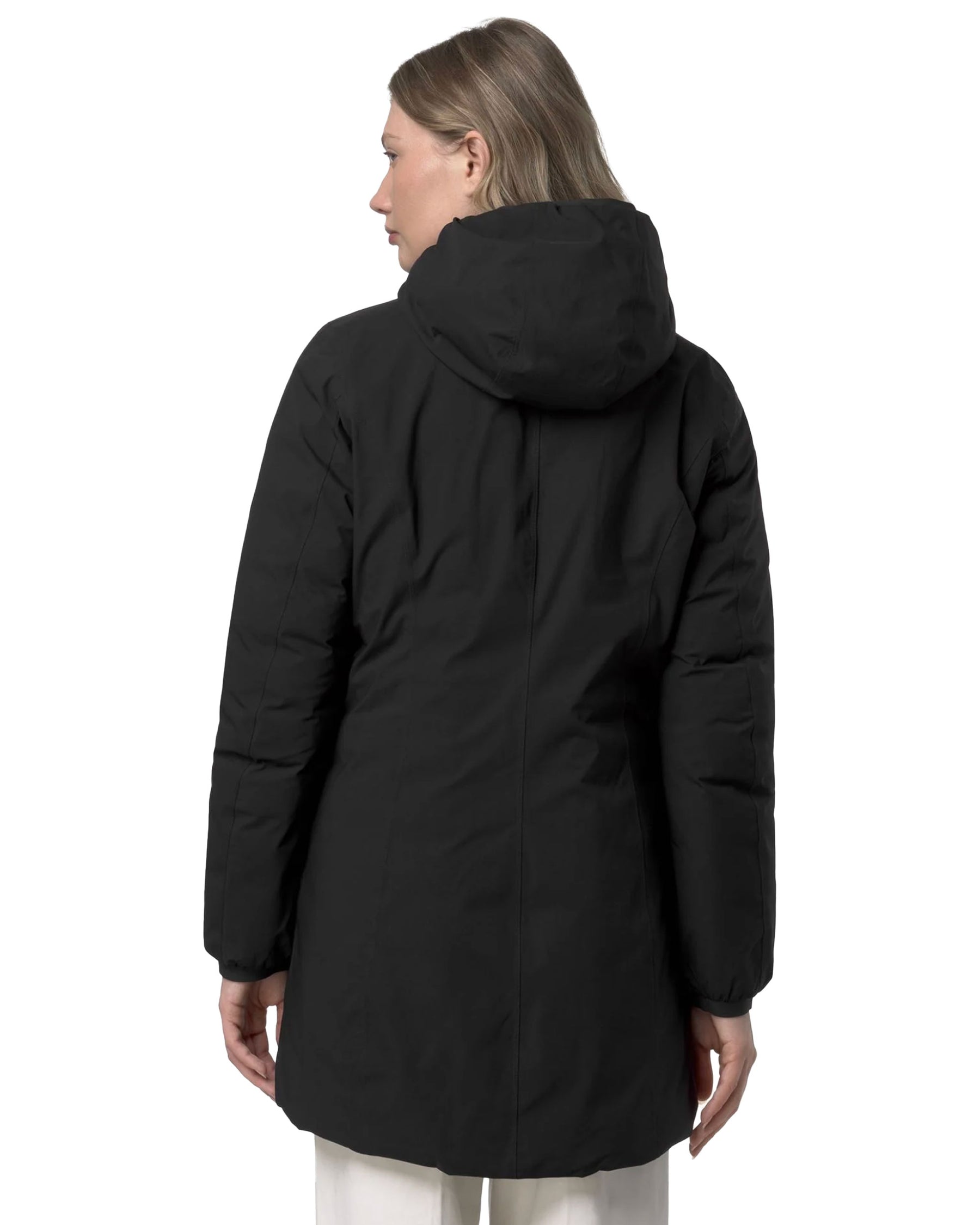 Giacca Donna K-Way Denise ST Thermo Double Nero Beige