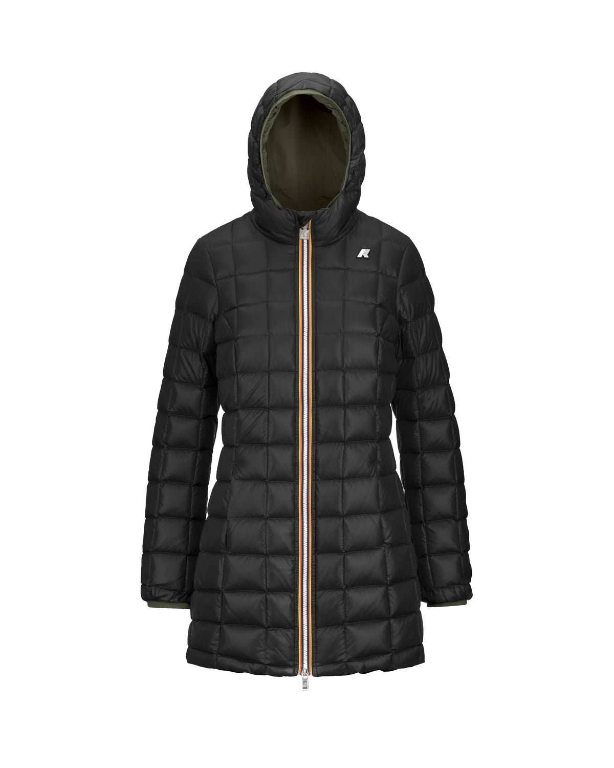 Giacca Donna K-Way Denise St Thermo Double Verde Nero