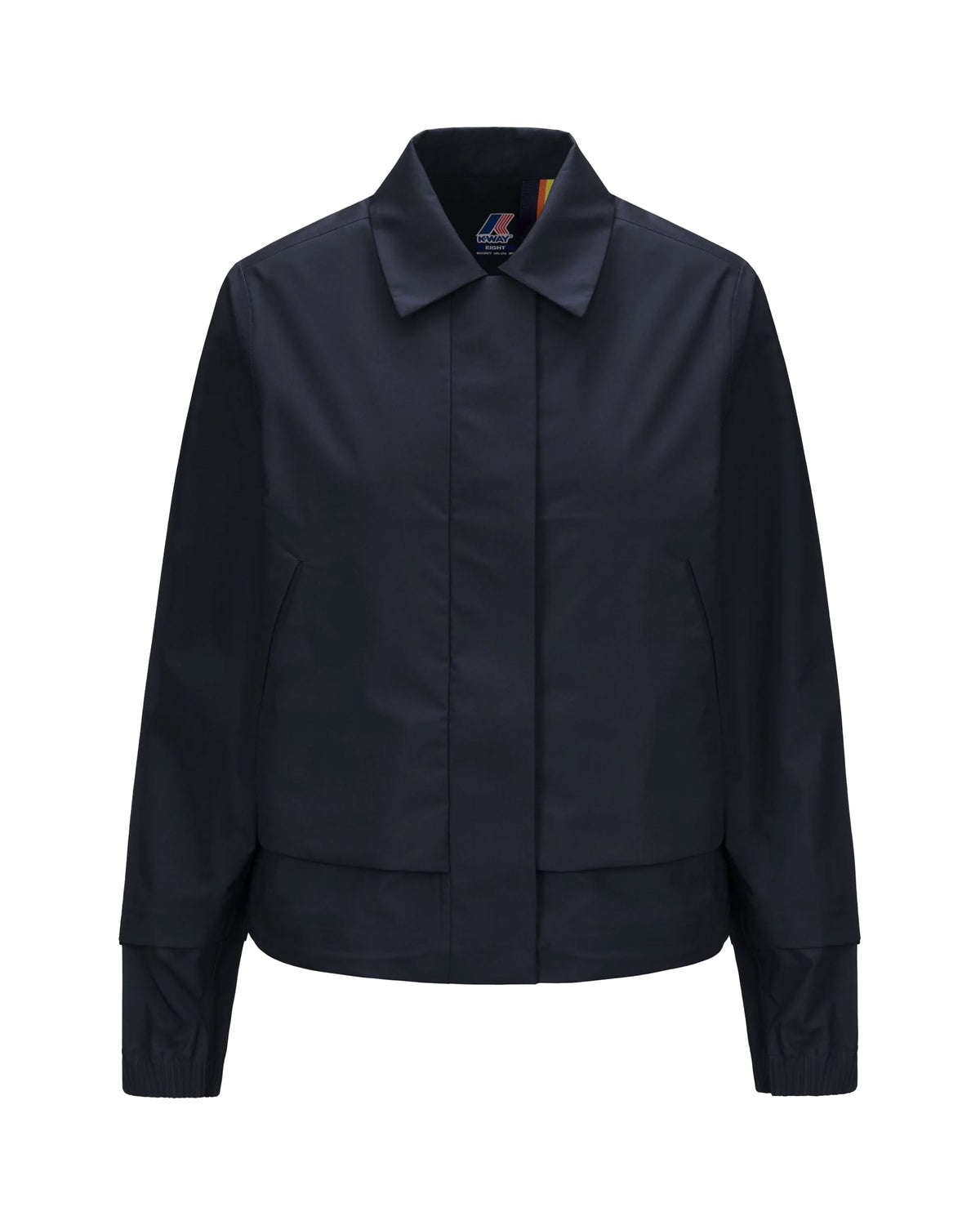 Giacca Donna K-Way Isarty 3L Poplin Blu