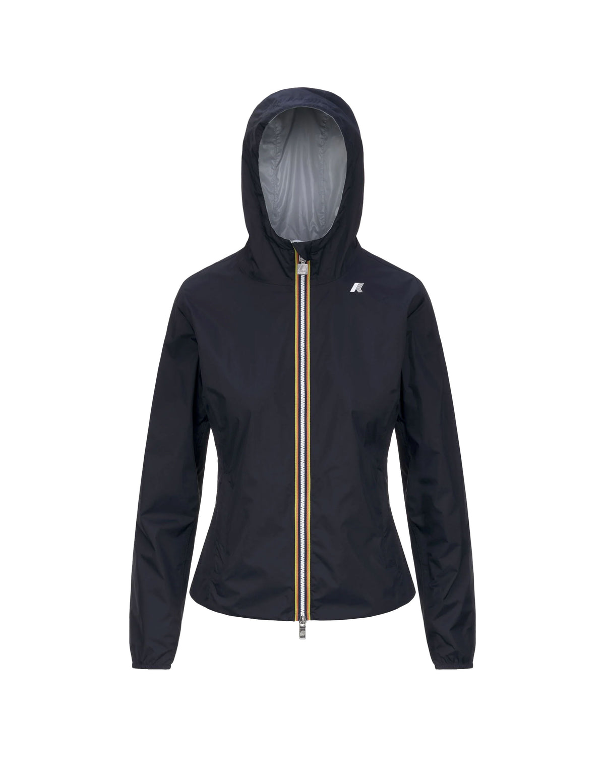 Giacca Donna K-Way Lily Plus .2 Double Blu Grigio