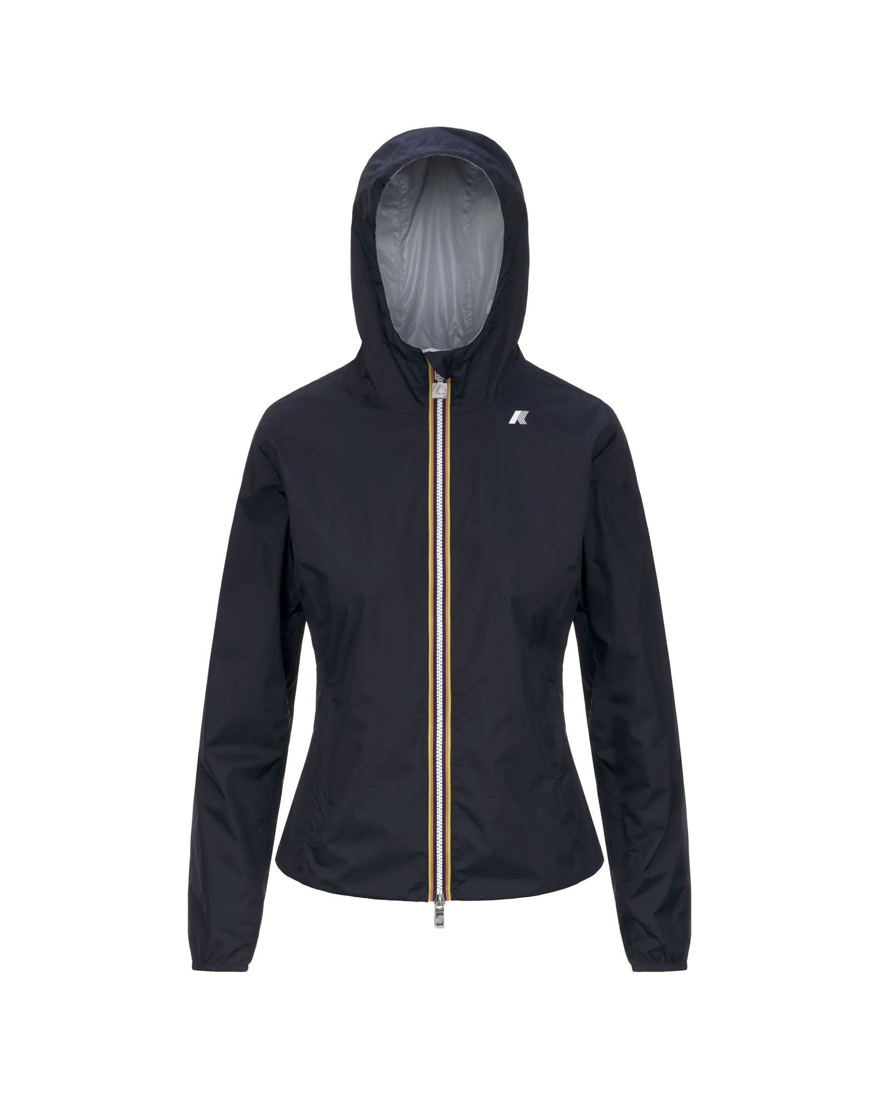 Giacca Donna K-Way Lily Plus .2 Double Blu Grigio