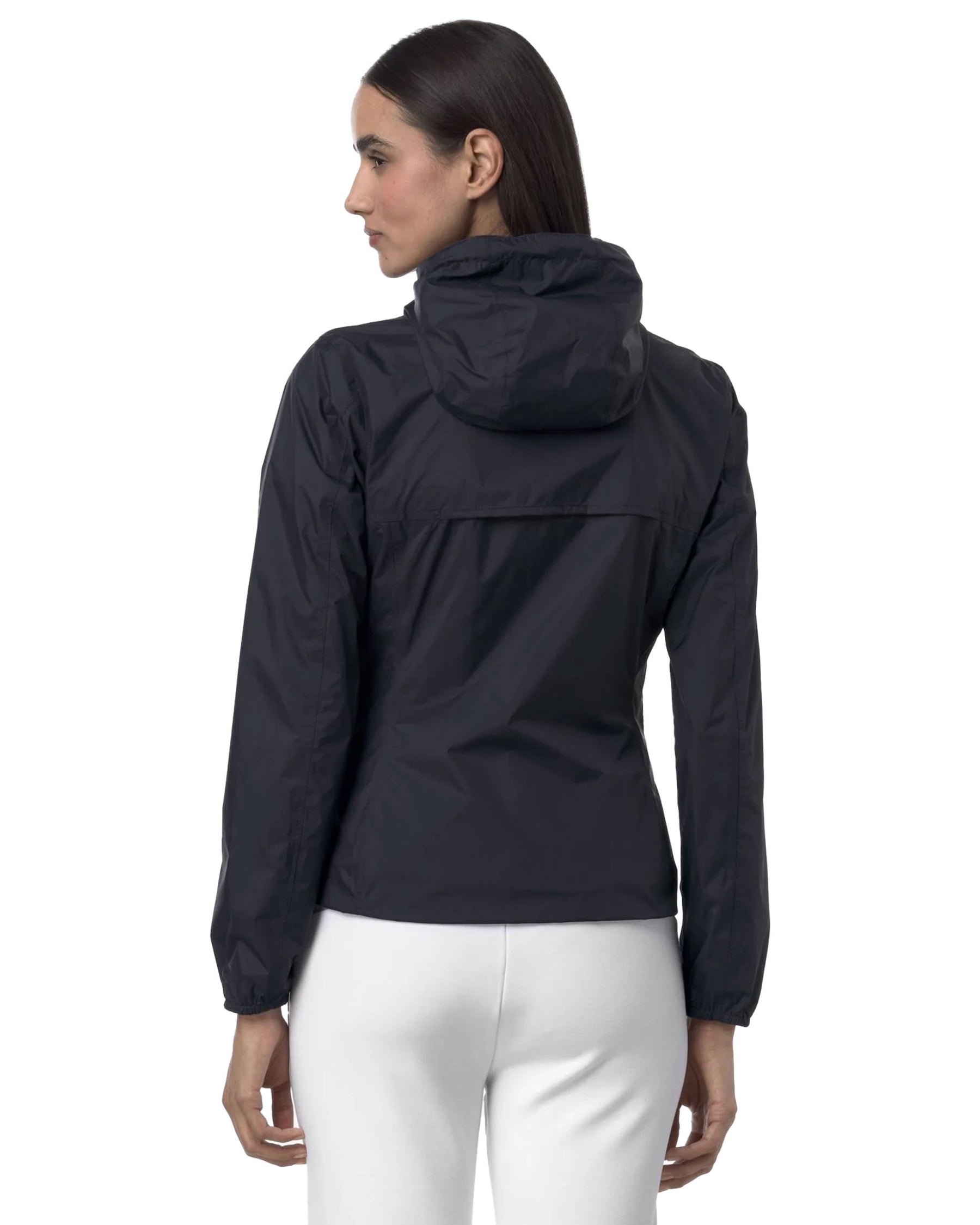 Giacca Donna K-Way Lily Plus .2 Double Blu Grigio