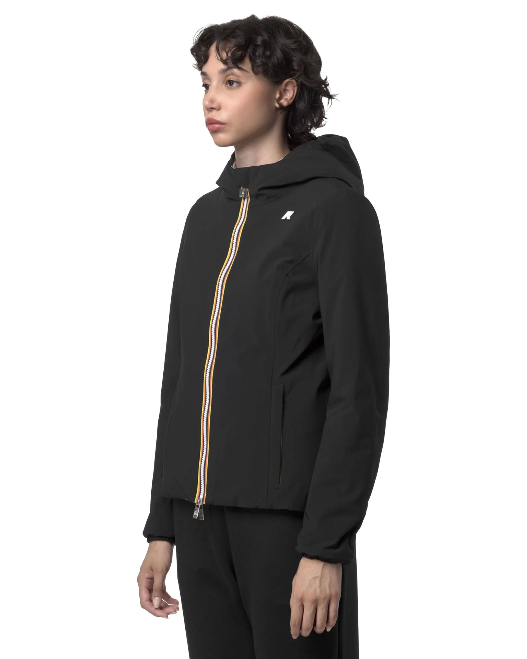 Woman's Jackets K-Way Lily St Warm Double Black
