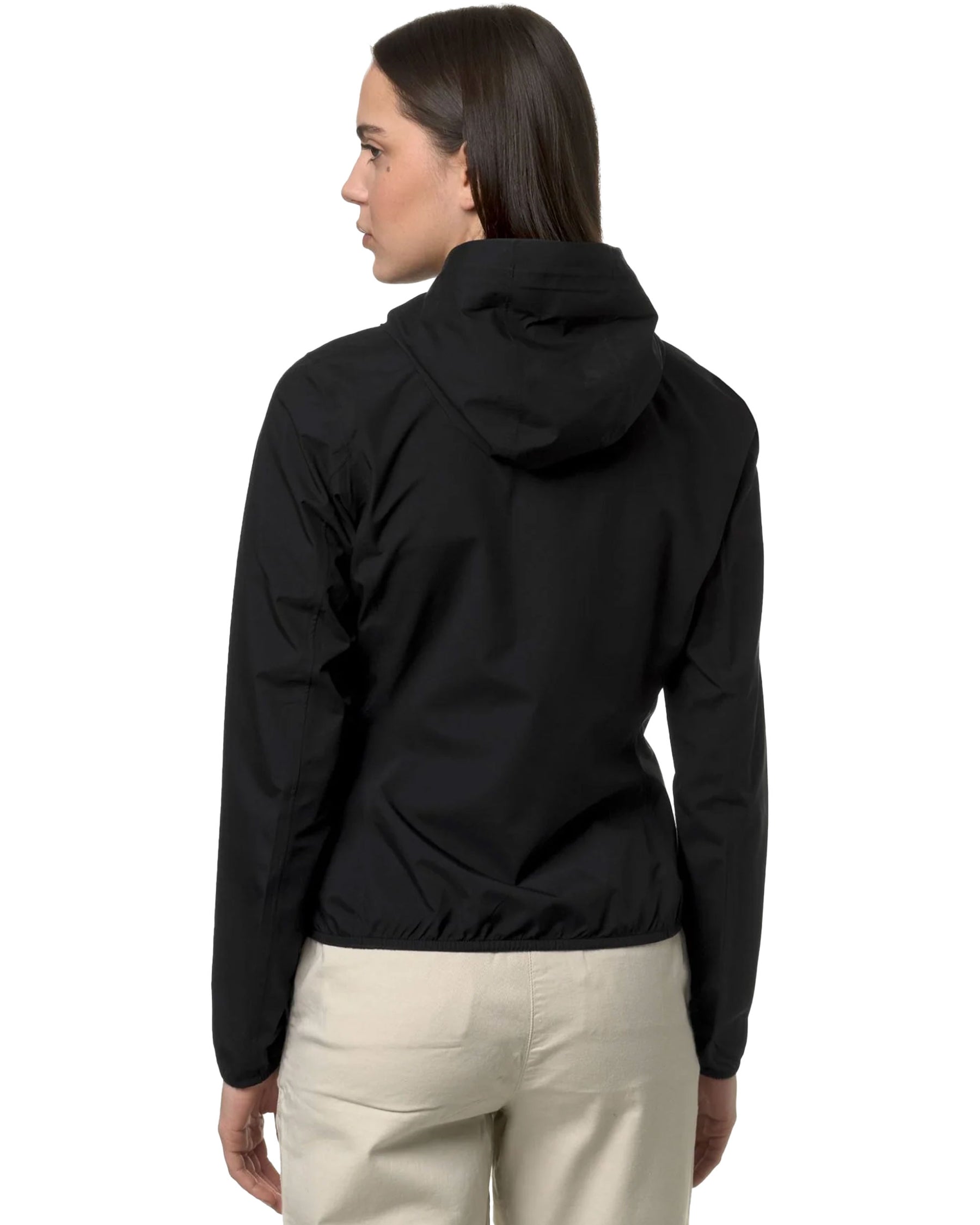 Giacca Donna K-Way Lily Stretch Dot Nero