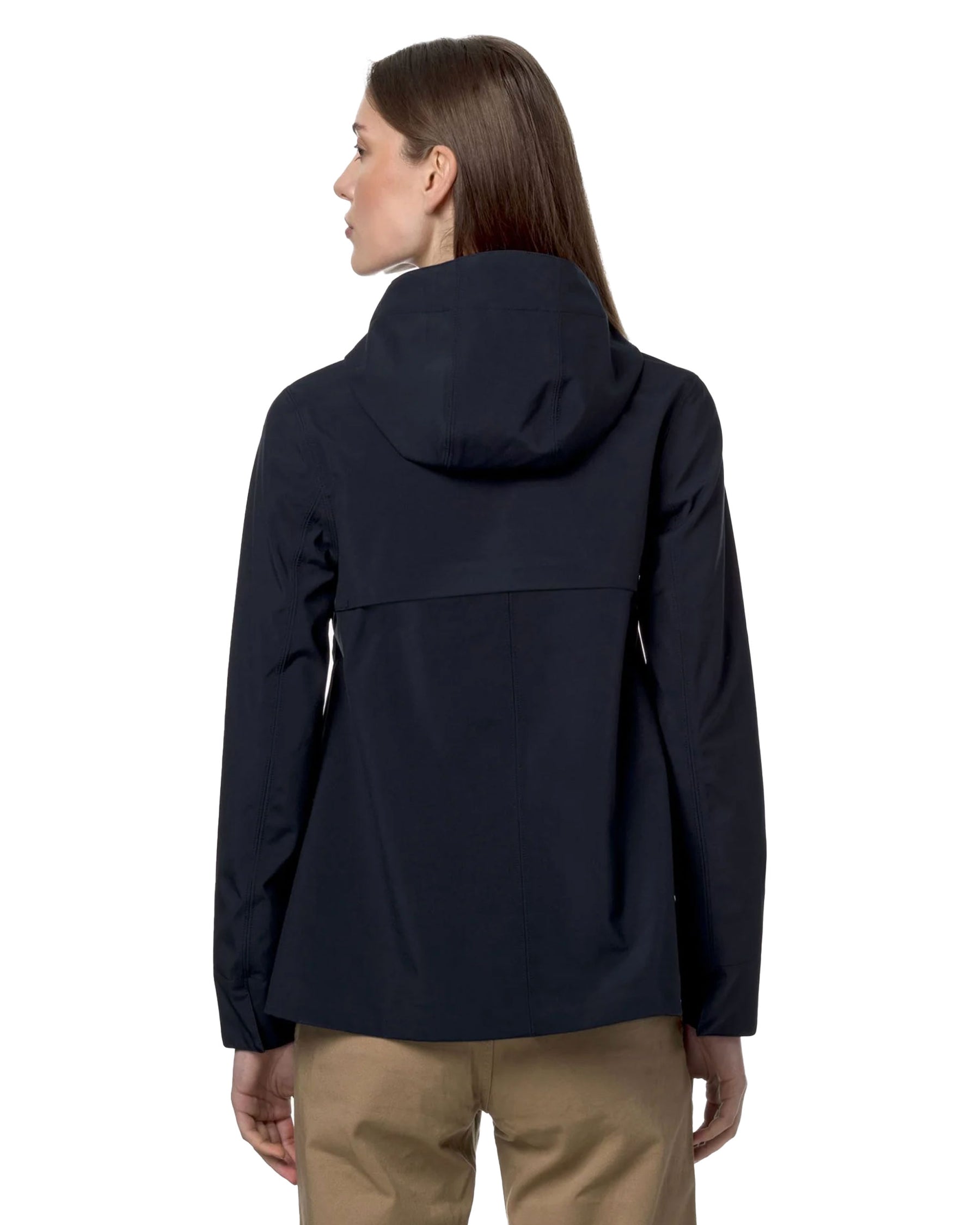 Woman's Jackets K-Way Madalina Bonded Jersey Blue