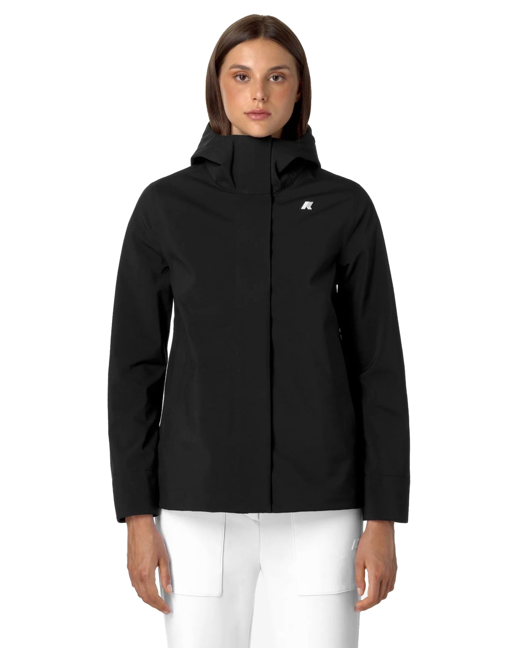 Giacca Donna K-Way Madalina Bonded Nero