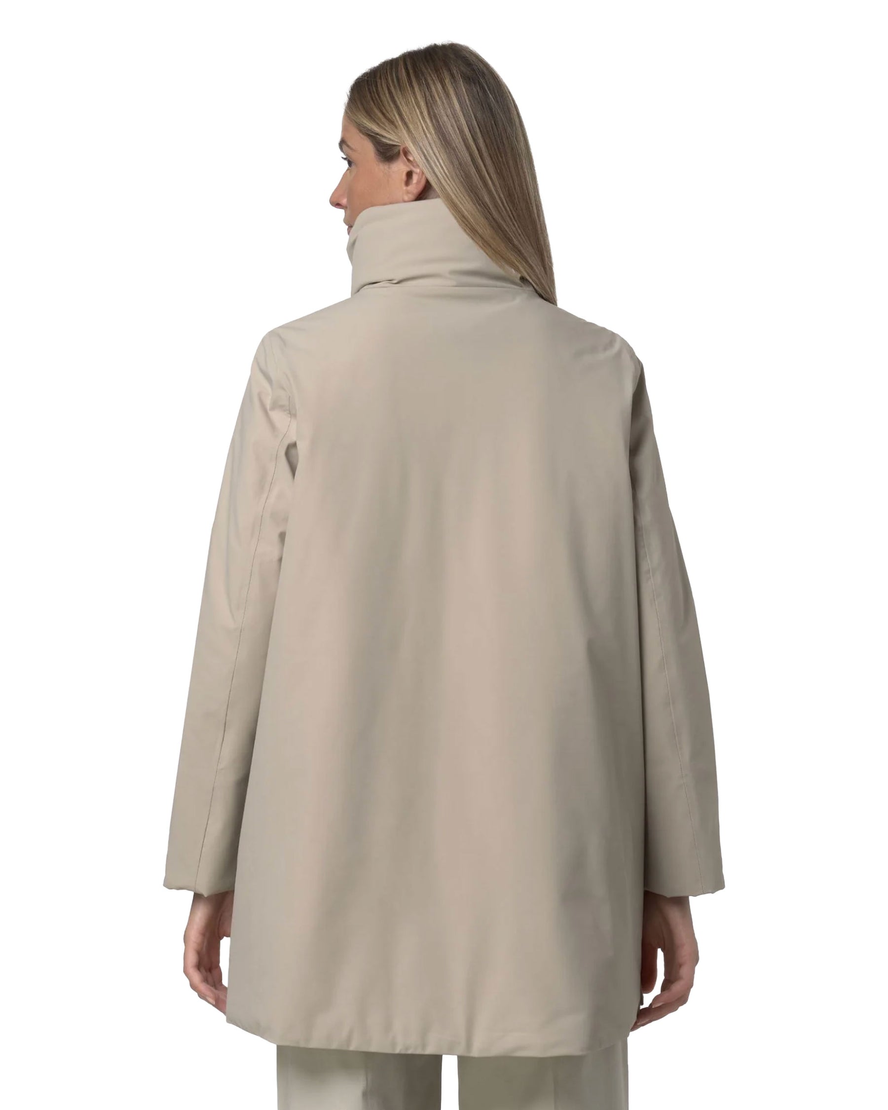 Woman's Jackets K-Way Marla St Warm Beige