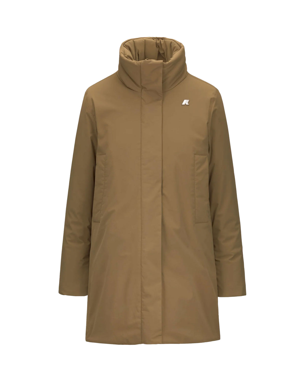 Giacca Donna K-Way Marla St Warm Corda Marrone