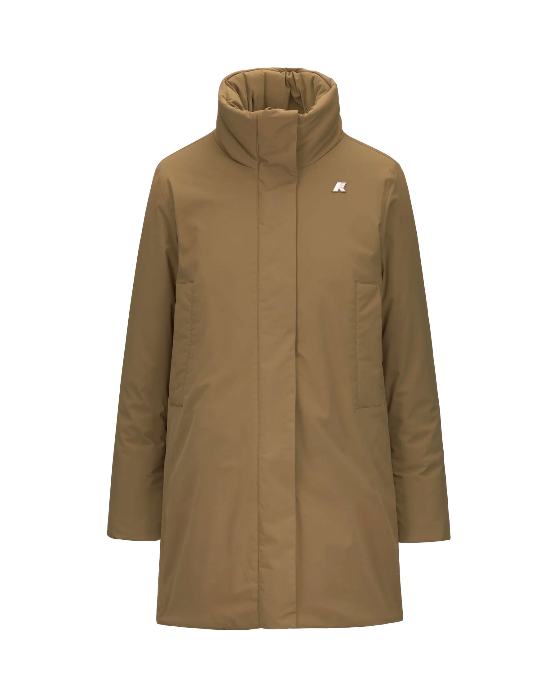 Giacca Donna K-Way Marla St Warm Corda Marrone