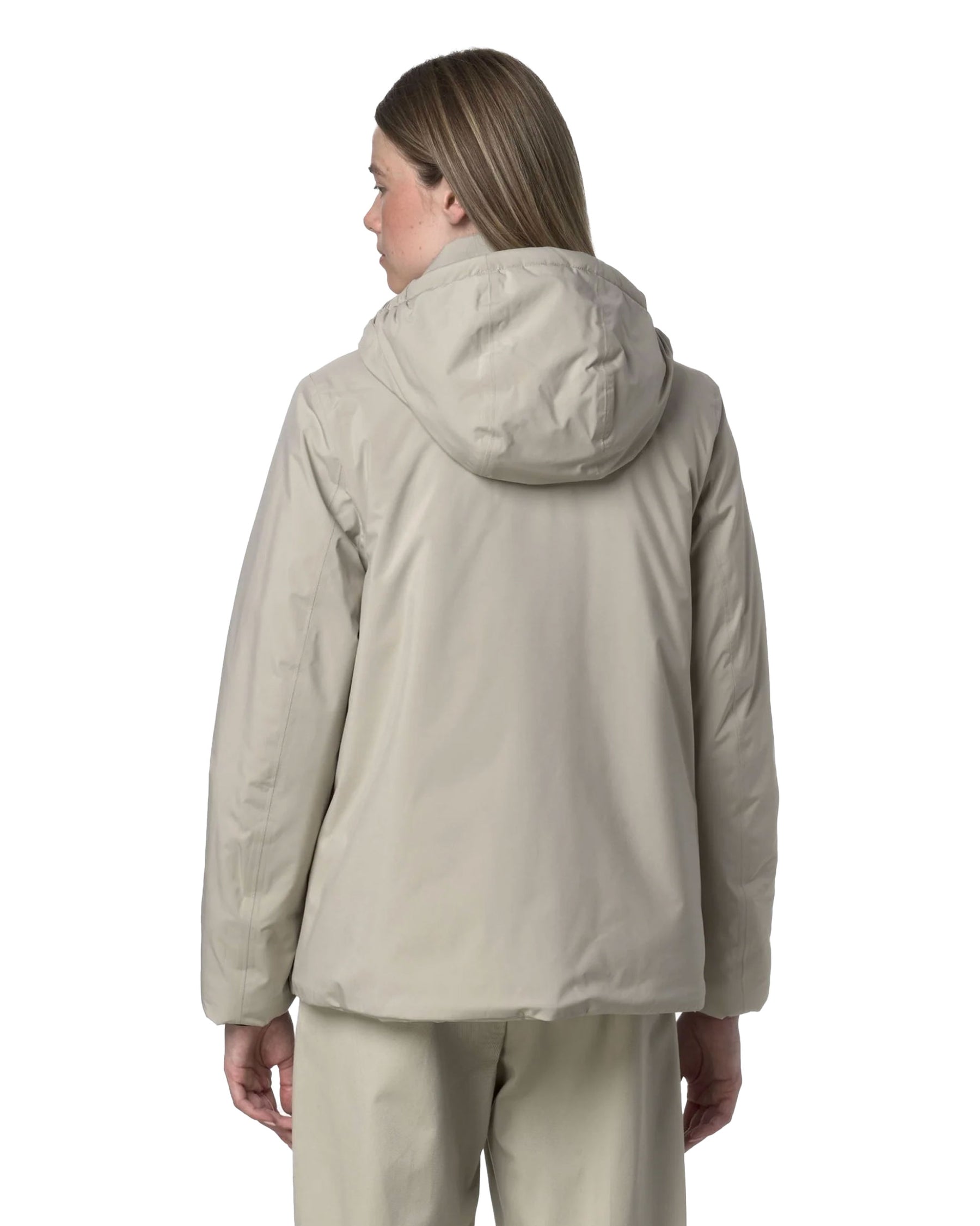 Giacca Donna K-Way Marlette Soft Touch Marmotta Beige