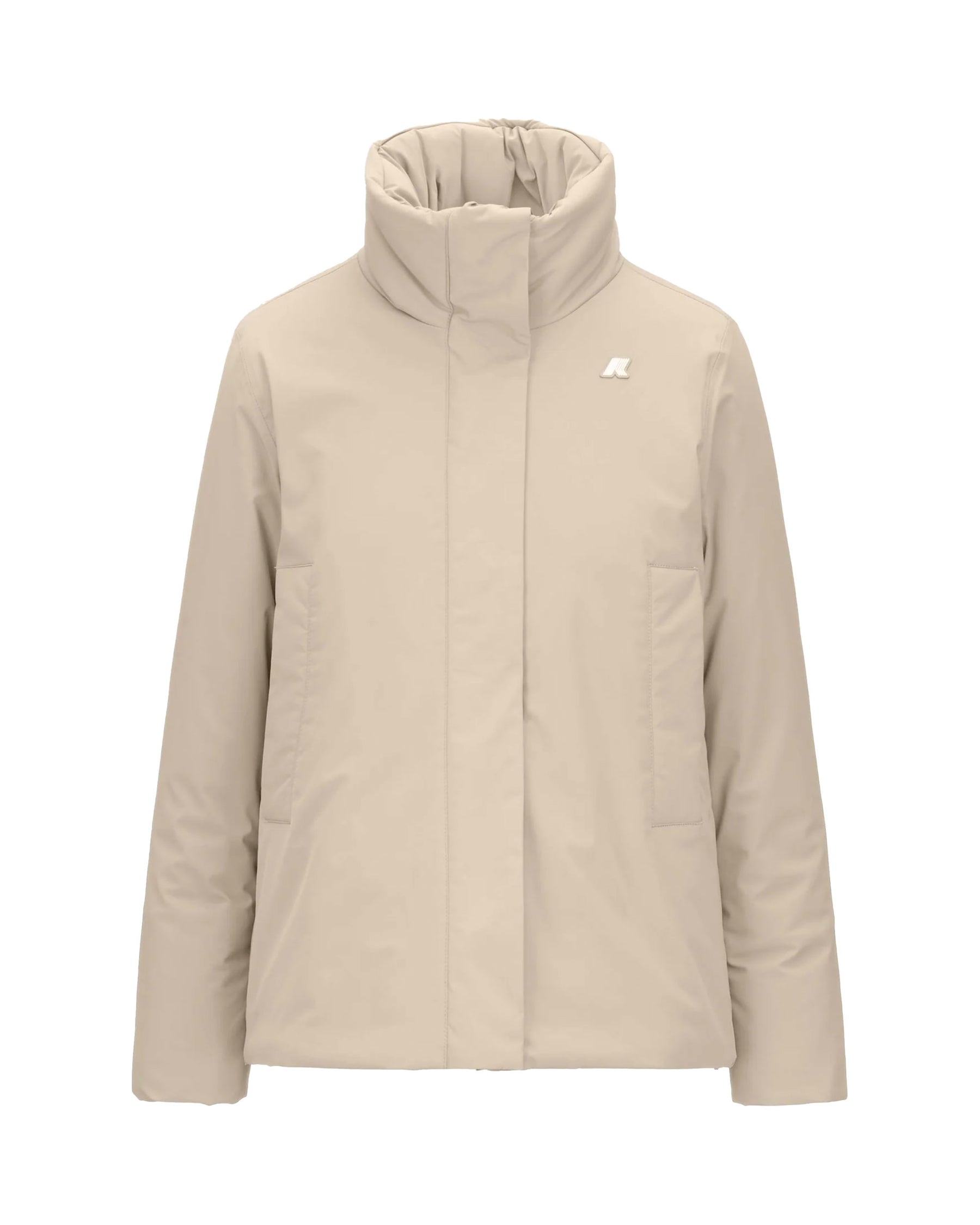 Giacca Donna K-Way Marlette St Warm Beige