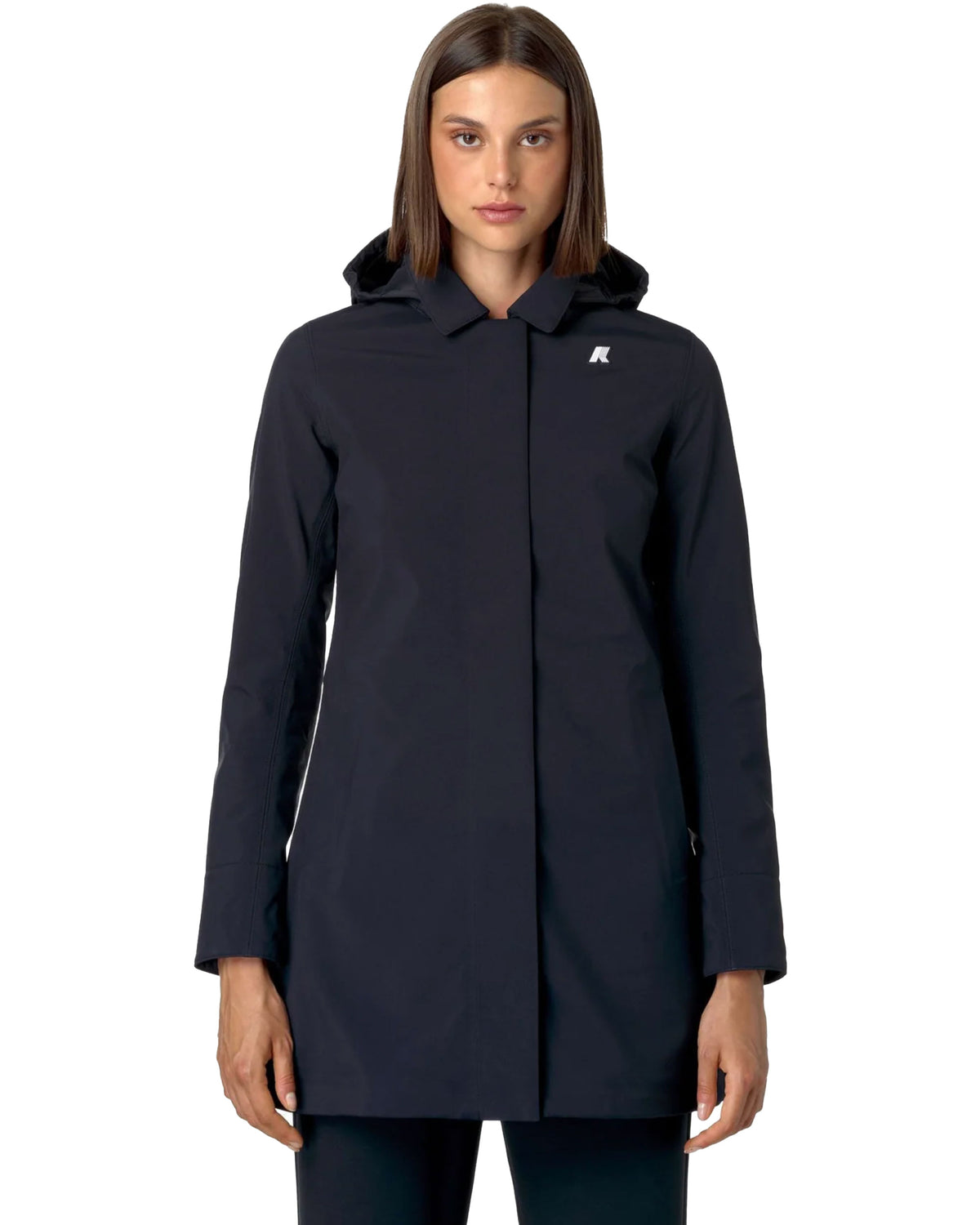 Giacca Donna K-Way Mathy Bonded Blu