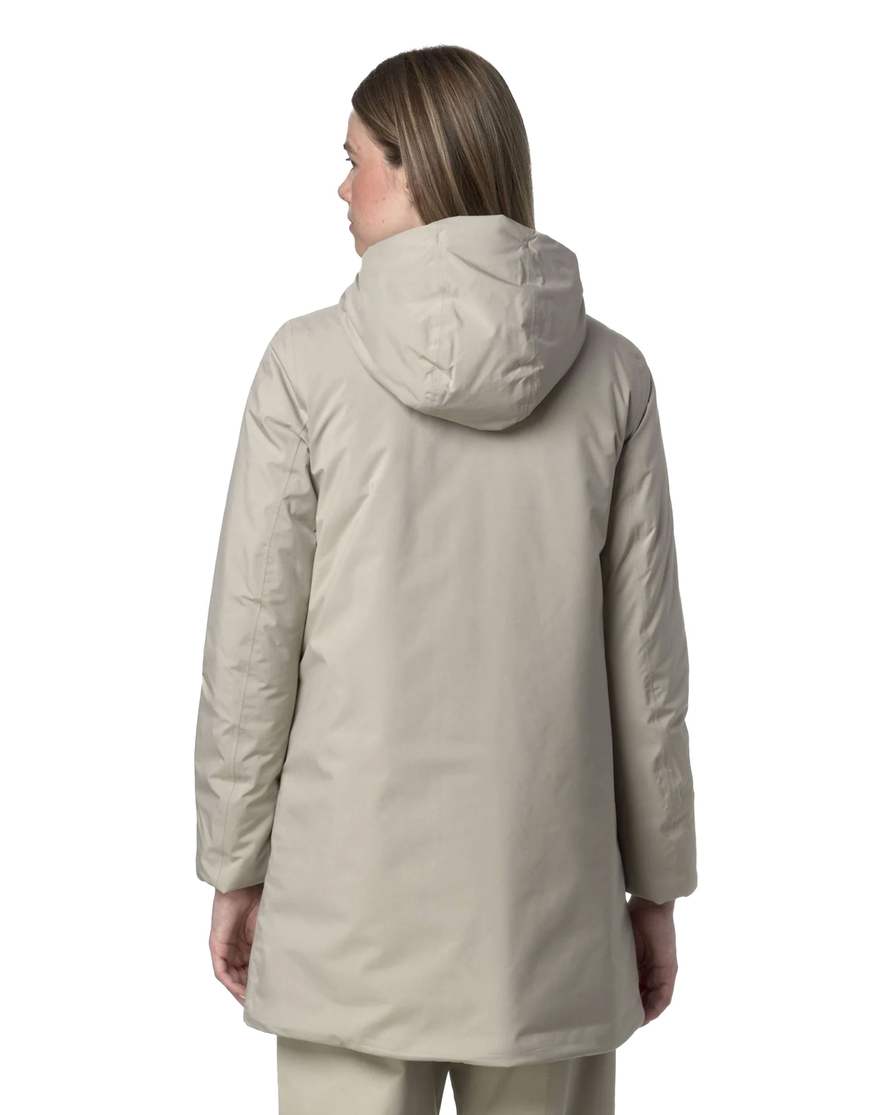 Giacca Donna K-Way Sophie Soft Touch Marmotta Beige