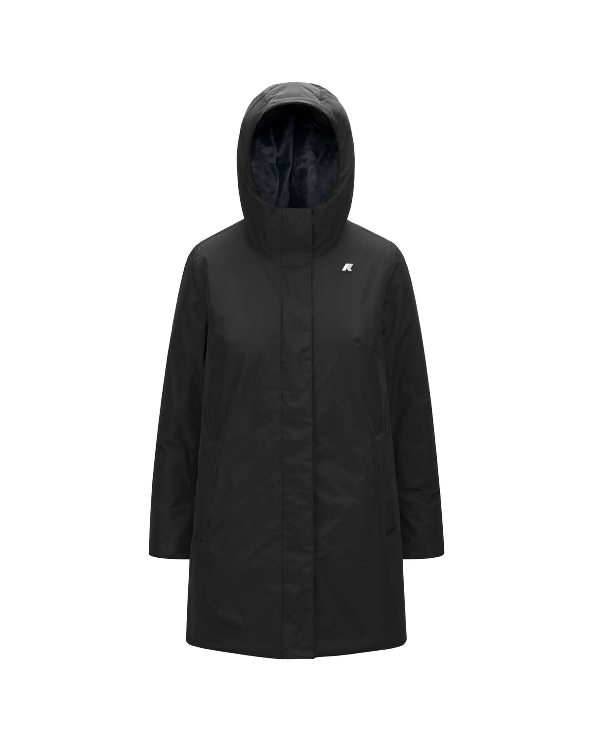 Giacca Donna K-Way Sophie Soft Touch Marmotta Black