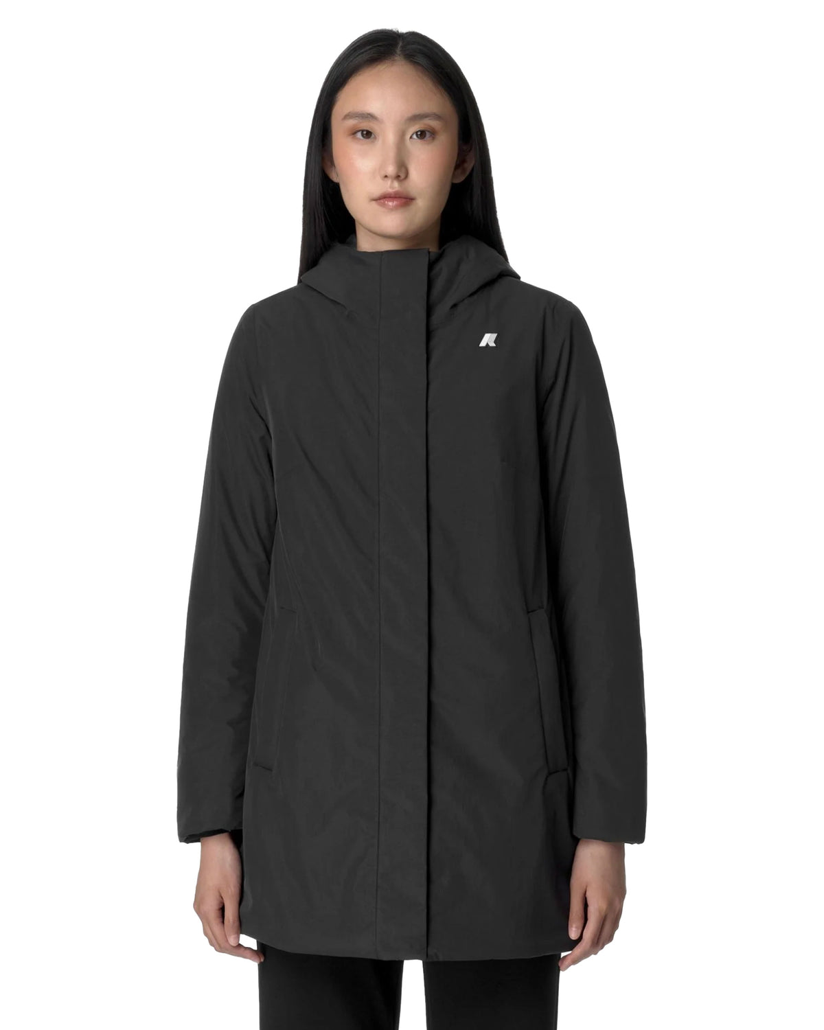 Giacca Donna K-Way Sophie Soft Touch Marmotta Black