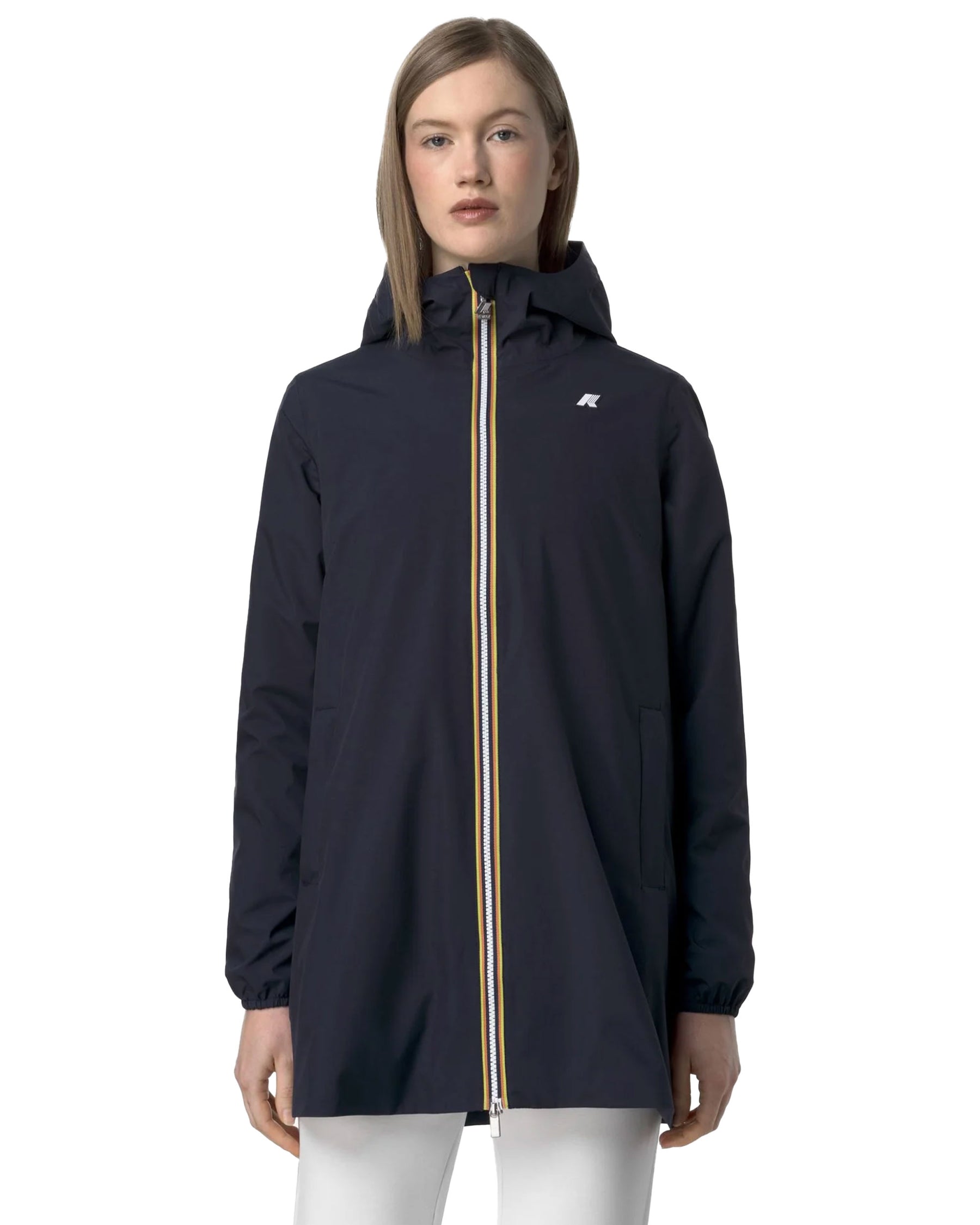 Giacca Donna K-Way Sophie Stretch Poly Jersey Blu