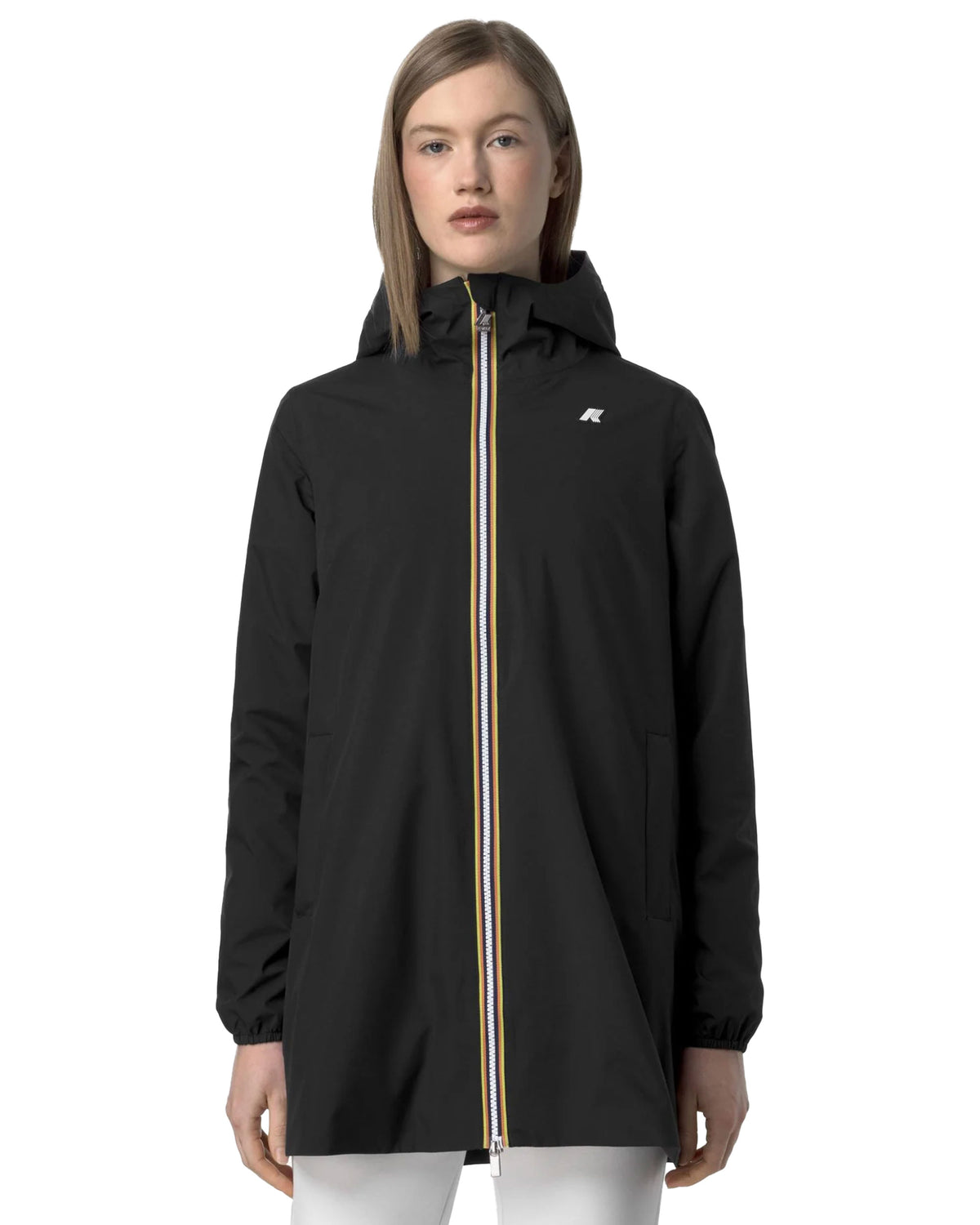 Giacca Donna K-Way Sophie Stretch Poly Jersey Nero