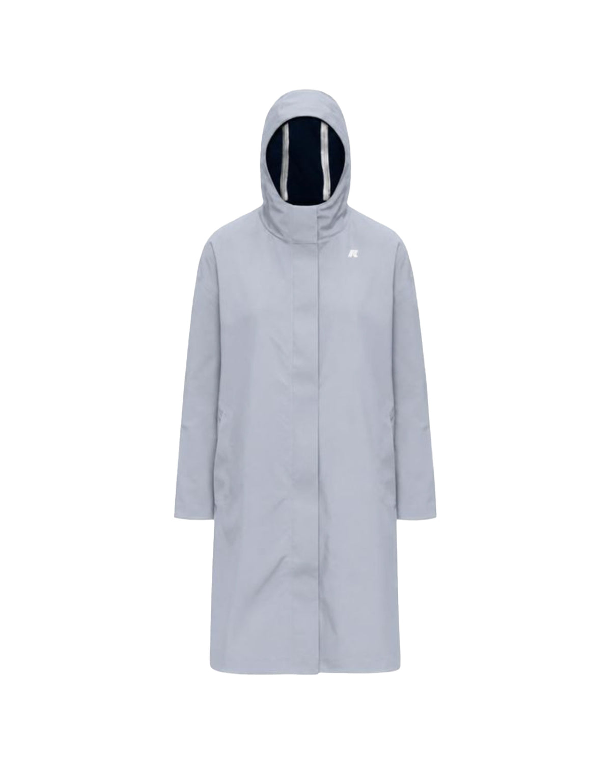 Giacca Donna K-Way Stephale Bonded Grigio Chiaro