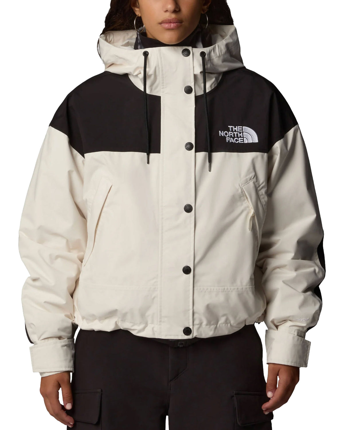 Giacca Donna The North Face Reign On Bianco Nero