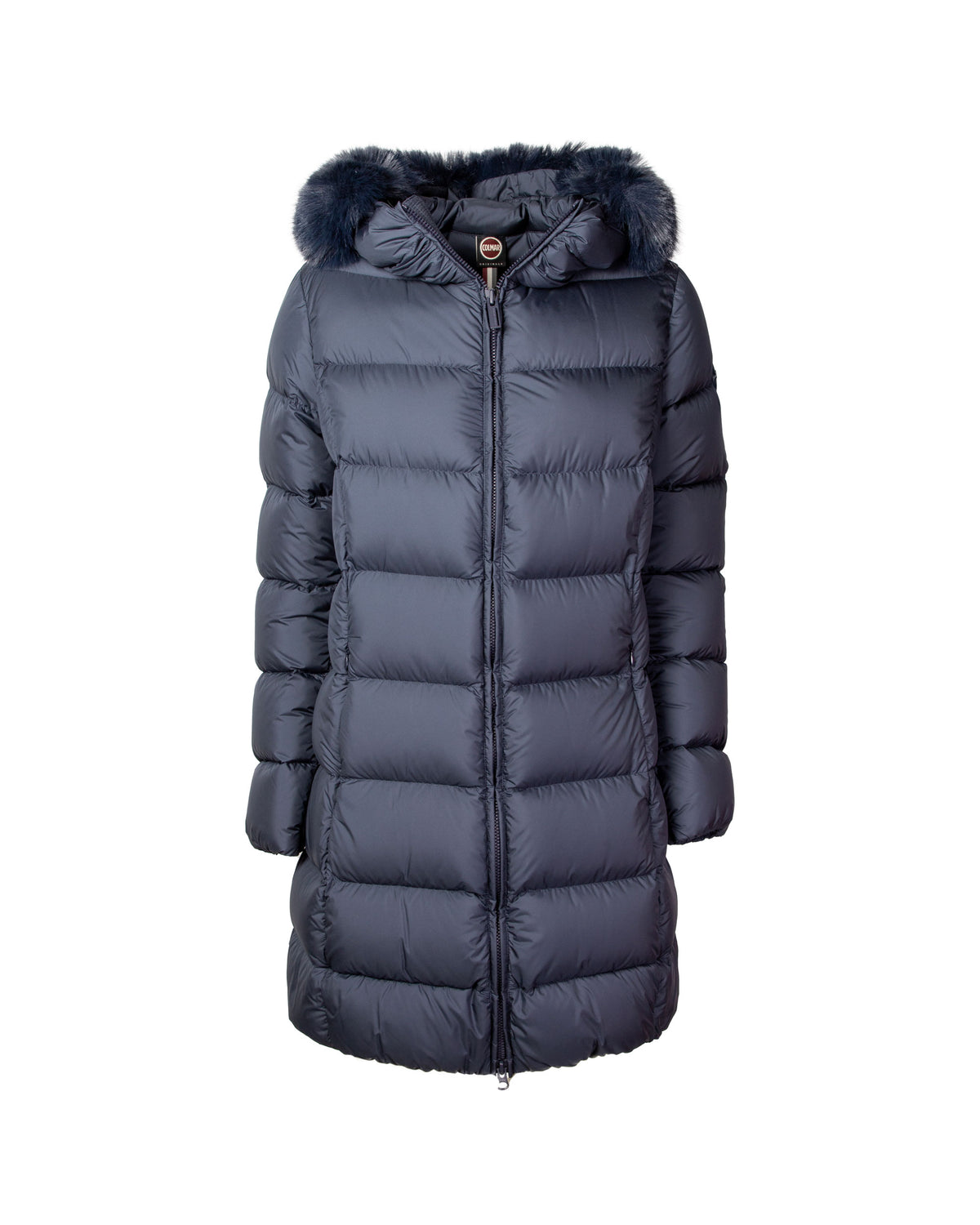 Woman's Long Jackets Colmar Originals Caption Syntetic Four Blue