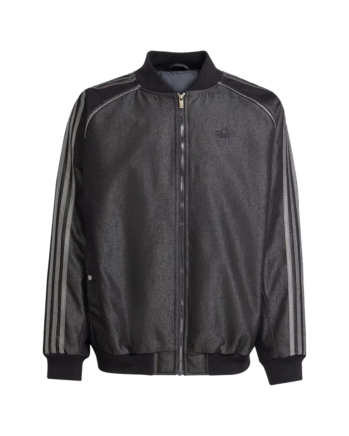 Giacca Uomo Adidas Denim Jkt Black