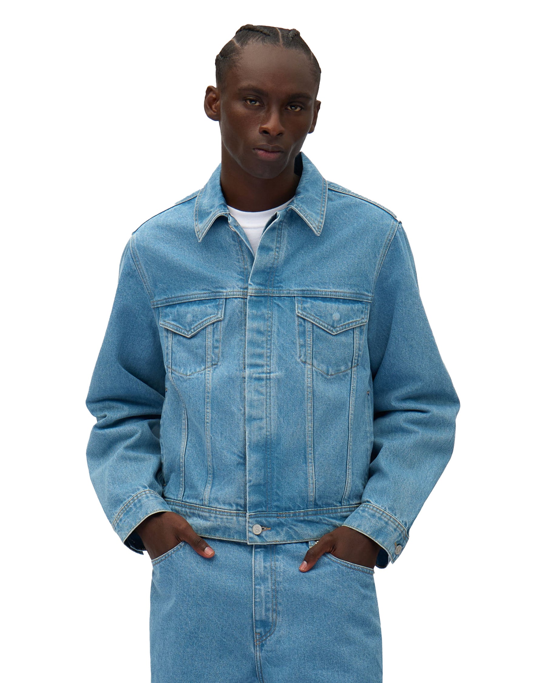 Giacca Uomo Arte Antwerp Bird Back Jacket Bleach