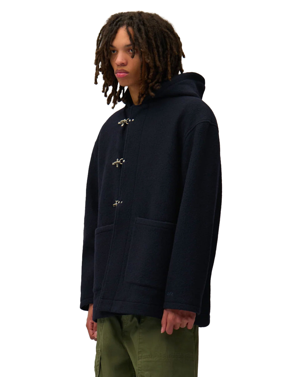 Giacca Uomo Arte Antwerp Duffel Coat Navy